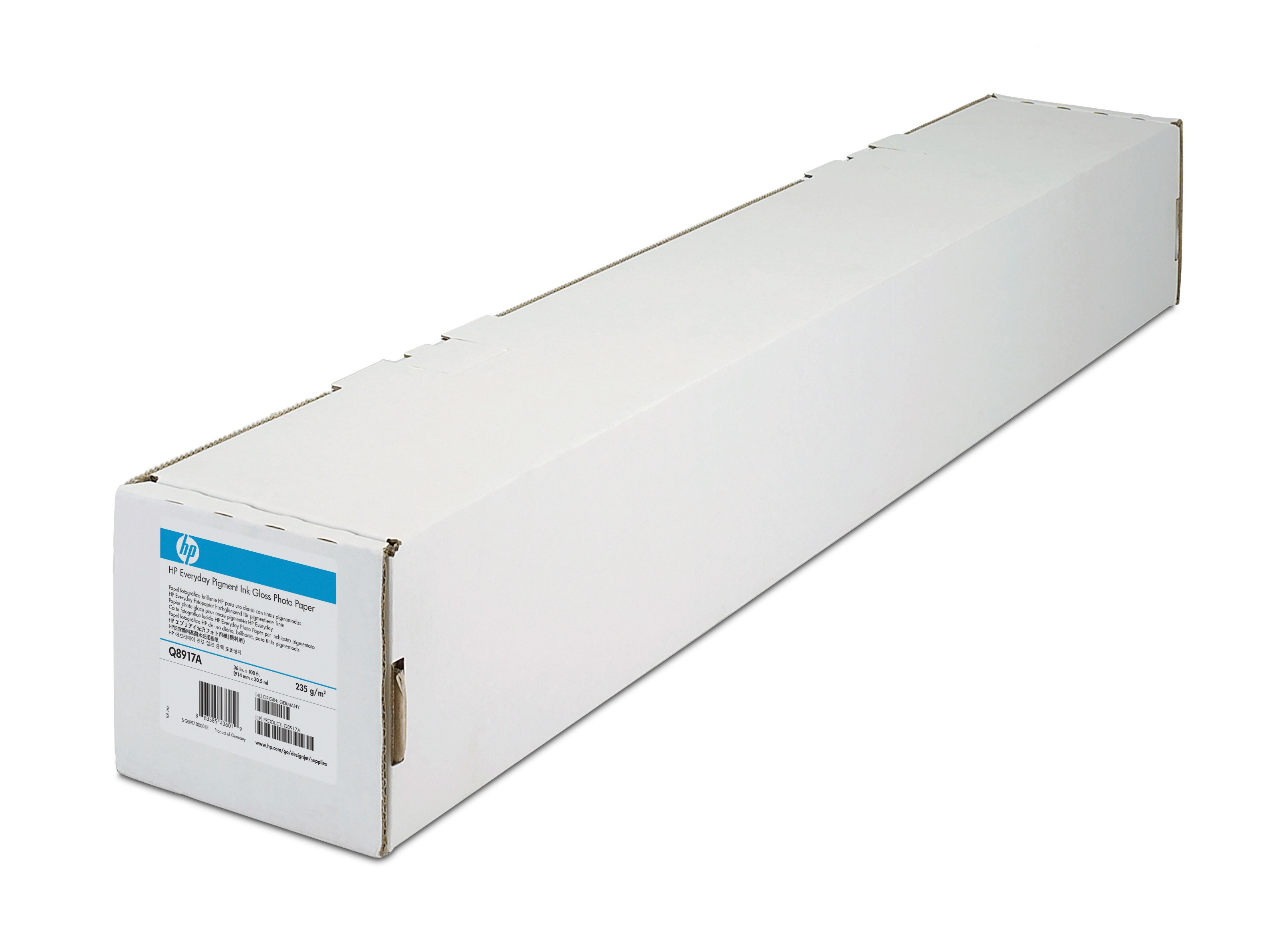 HP Everyday Instant-dry gloss Foto Papier 235g/m2 914mm x 30.5m 1 Rolle 1er-Pack