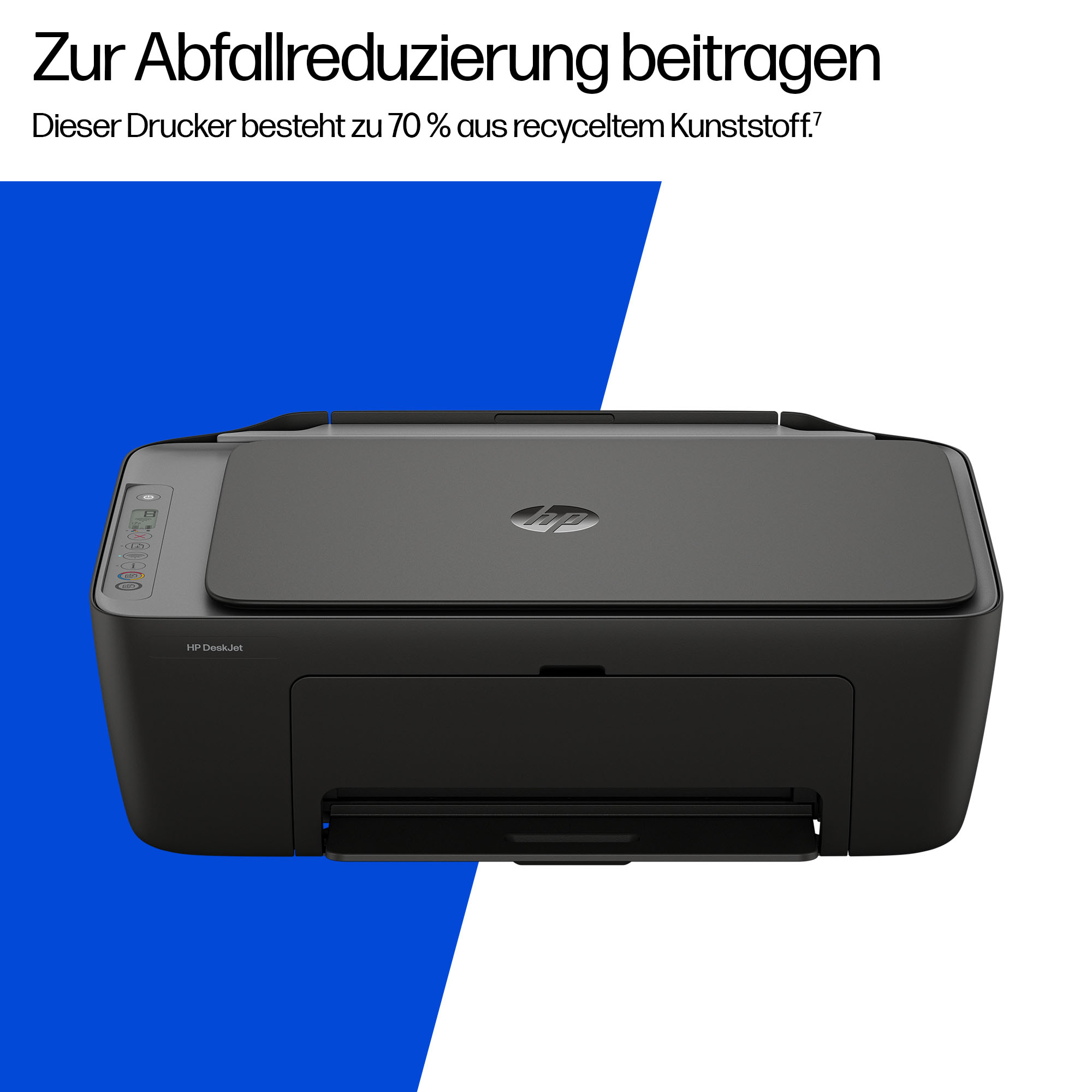 HP DeskJet 2920 All-in-One 3 in 1 Tintenstrahl-Multifunktionsdrucker schwarz, HP Instant Ink-fähig