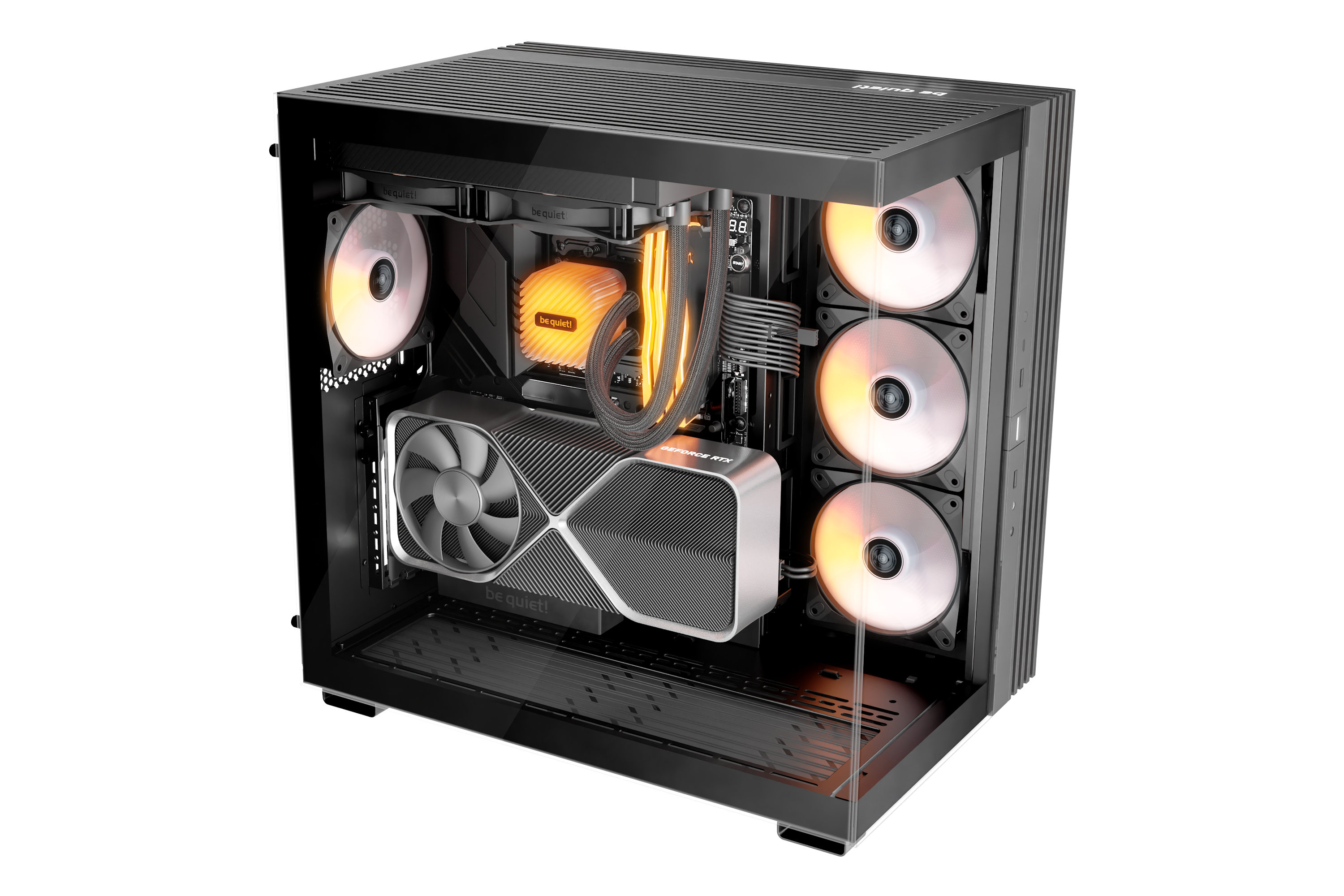 be quiet LÃ¼fter 12012025 Light Wings LX PWM Reverse Black
