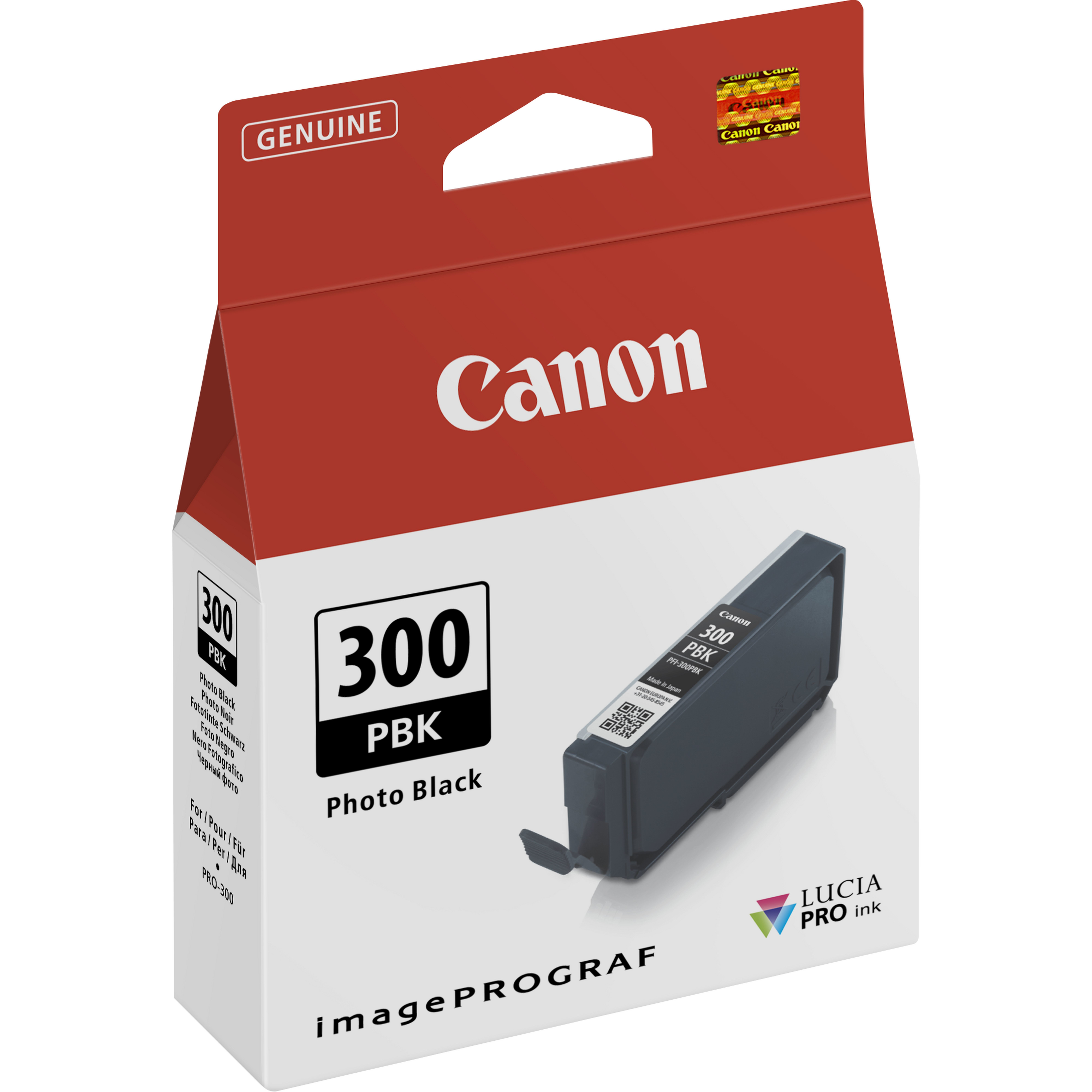 PHOTO BLACK INK TANK F/ PFI-300 SERIES