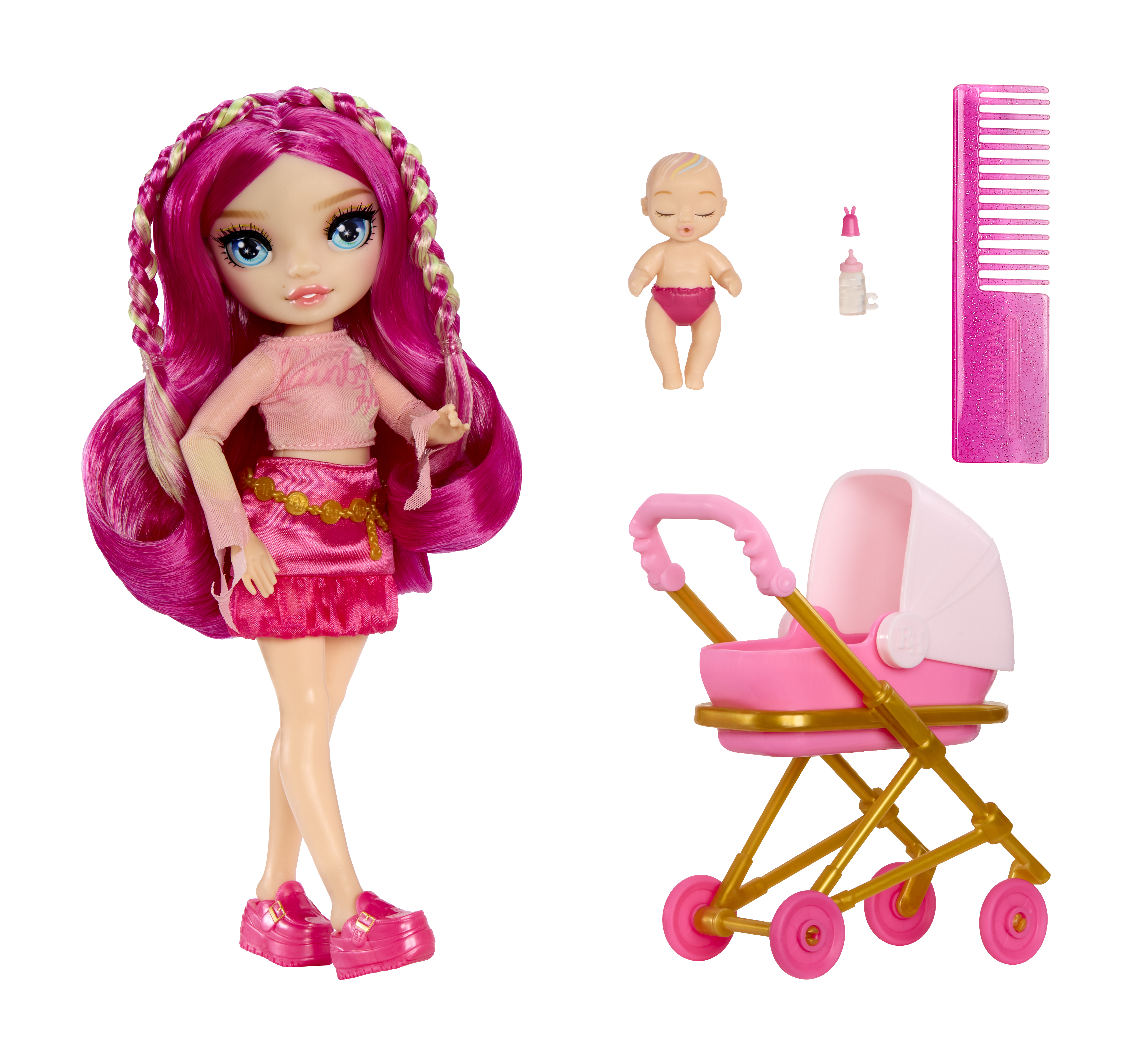 Rainbow High Jr. High Bestie Babysitters - Stella Monroe, Puppe