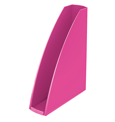 LEITZ Stehsammler WOW 52771023 pink Kunststoff, DIN A4, 1 St.