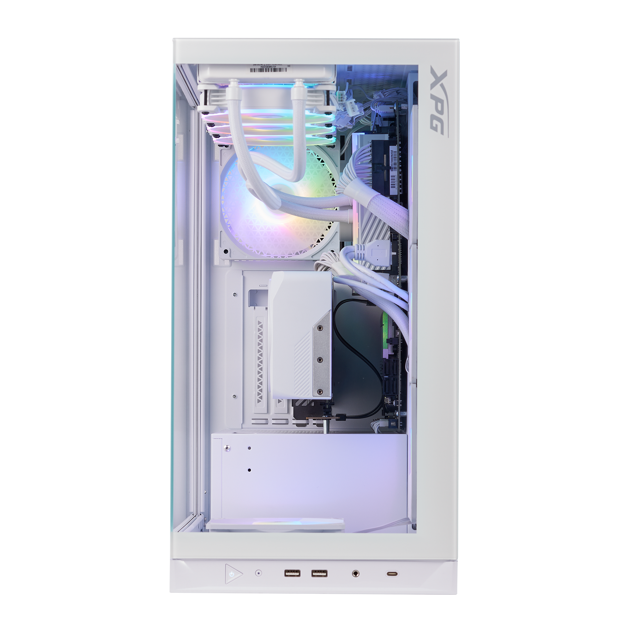 Geh XPG INVADER X (ATX) Midi Tower weiß retail