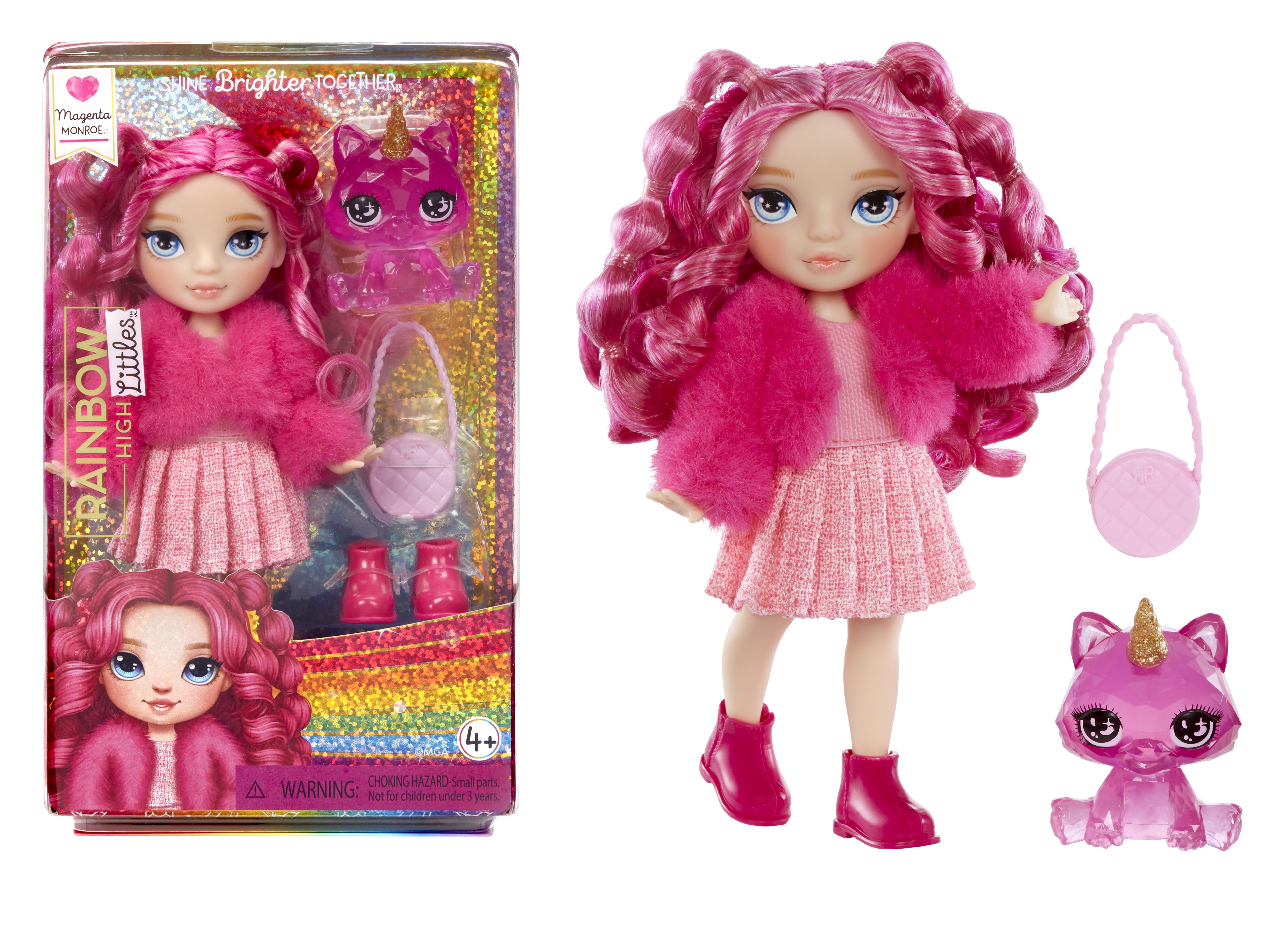 Rainbow High Littles - Magenta (Pink), Puppe