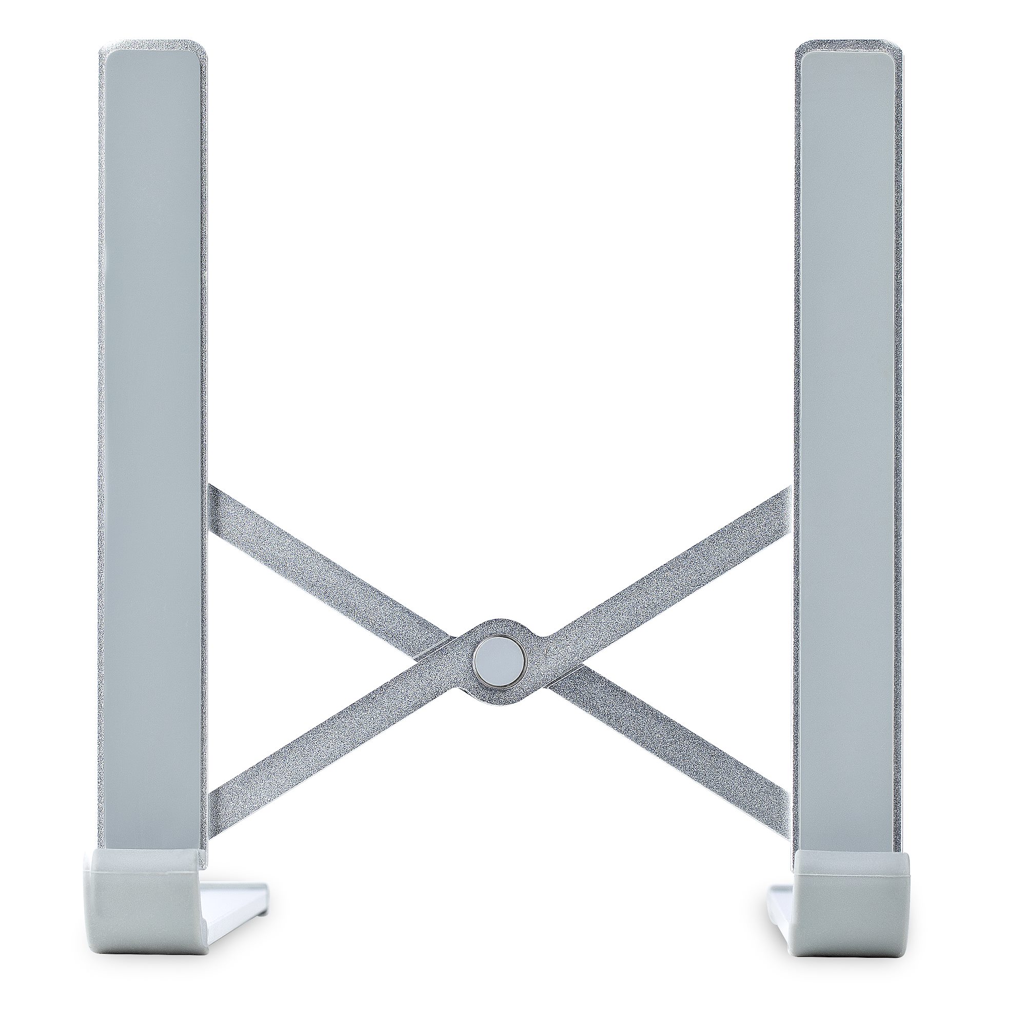 STARTECH.COM Foldable Laptop Riser Stand Portable Height Adjustable Ergonomic Laptop Stand Tilt/Raised/Angled Laptop/Tablet Stand
