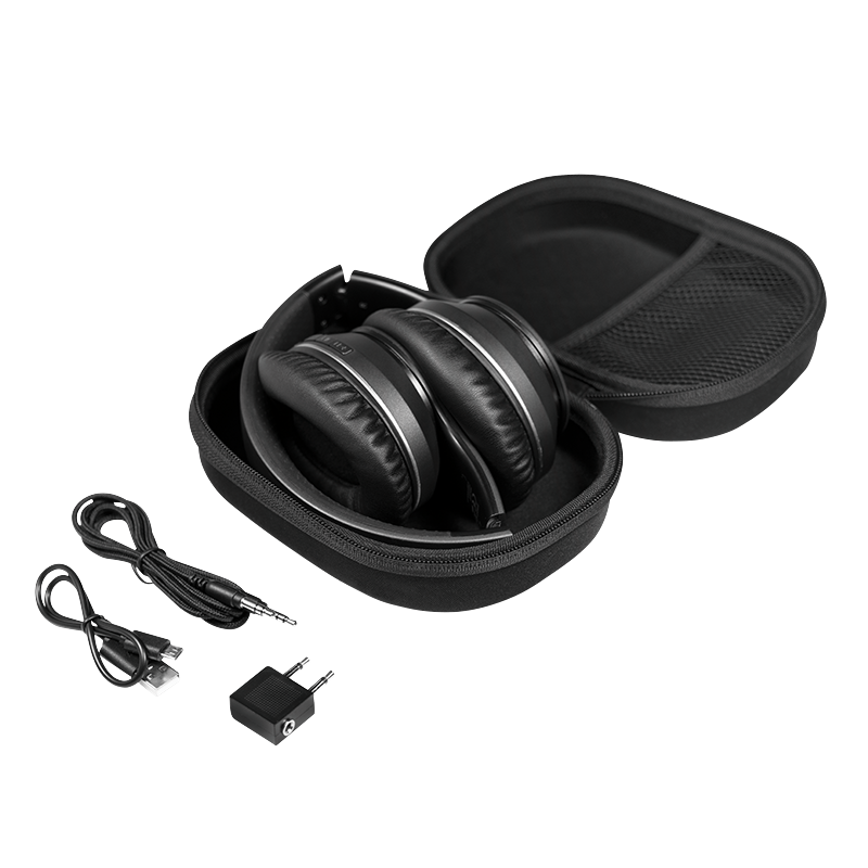 Logilink Bluetooth Headset,Active-Noice-Cancelling,V5.0,schw