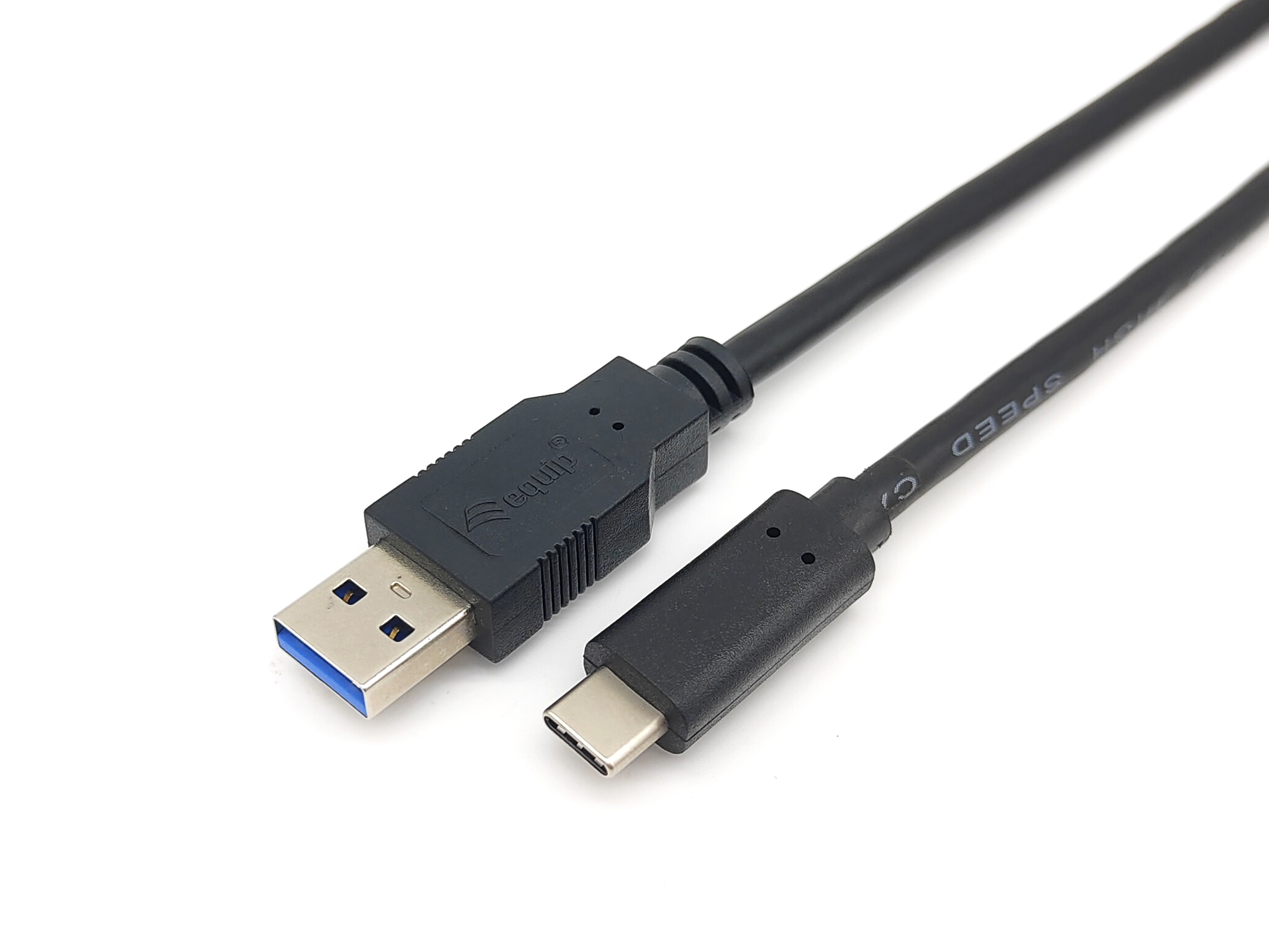 Equip Kabel USB-A3.2->C Gen1 3A St/St 2.00m schwarz