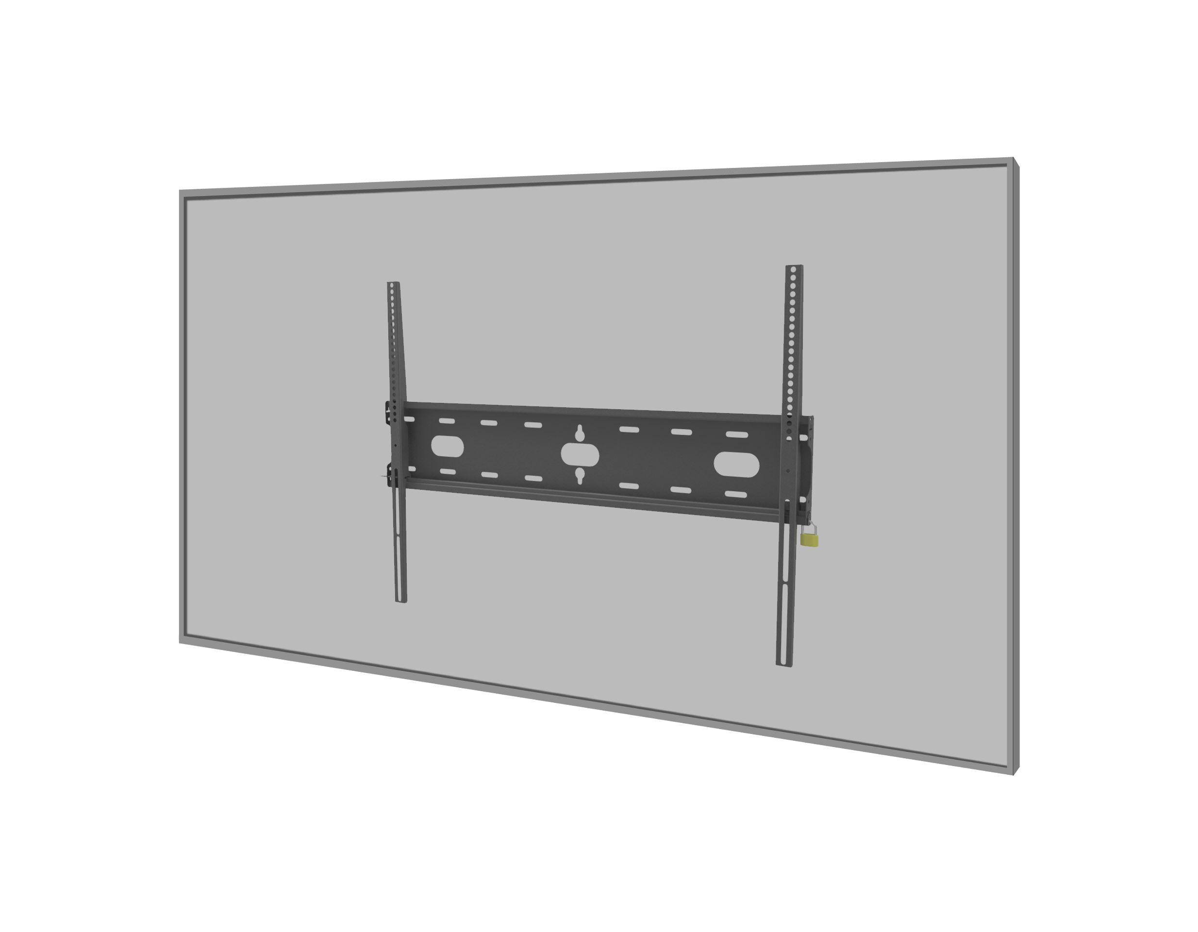 UNIVERSAL WALL MOUNT VESA 800X600 LOCABLE DESIGNED FOR TOU