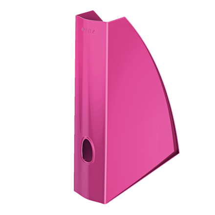 LEITZ Stehsammler WOW 52771023 pink Kunststoff, DIN A4, 1 St.