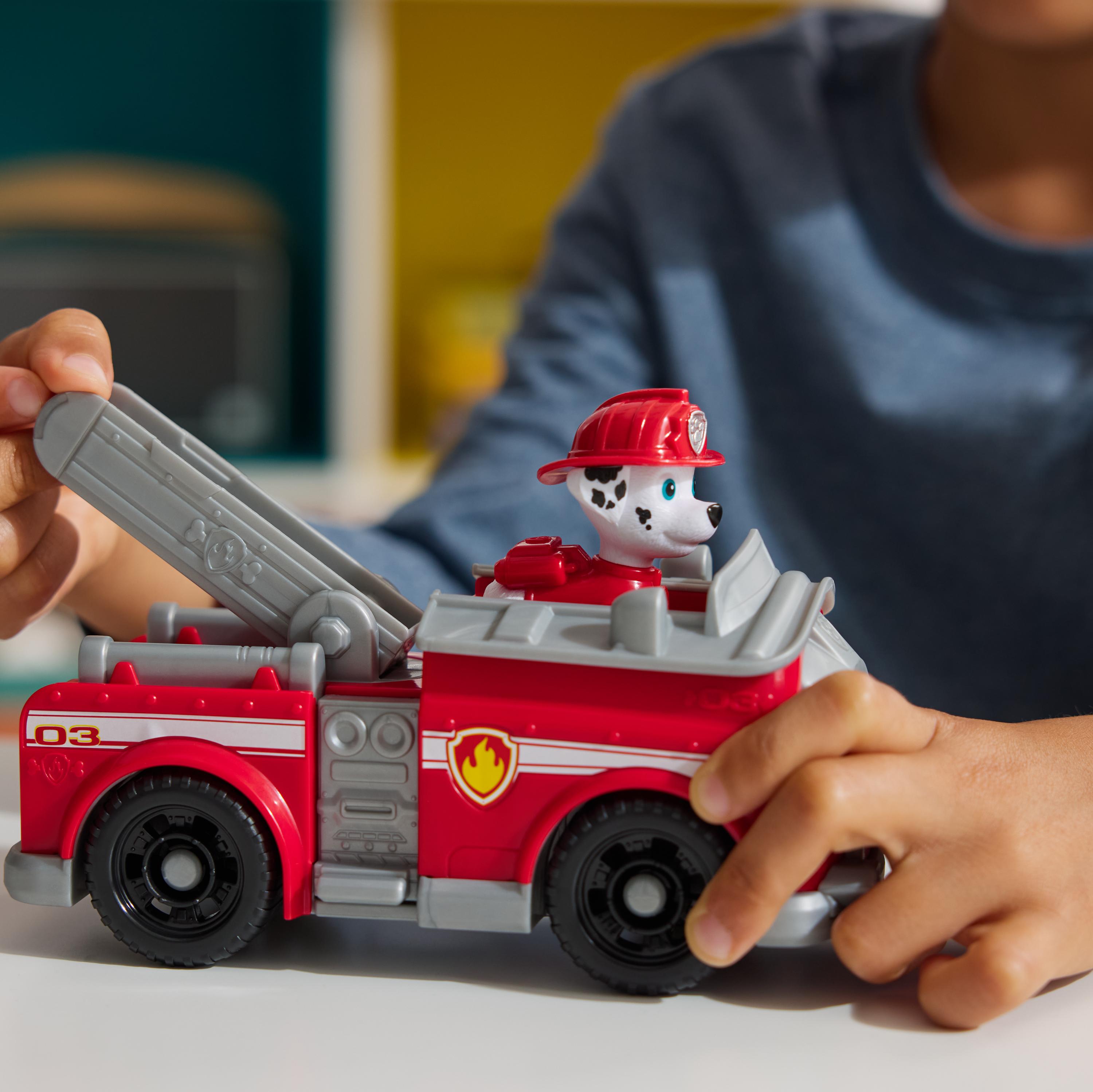Paw Patrol - Feuerwehrauto mit Marshall Spielfigur, Spielfahrzeug