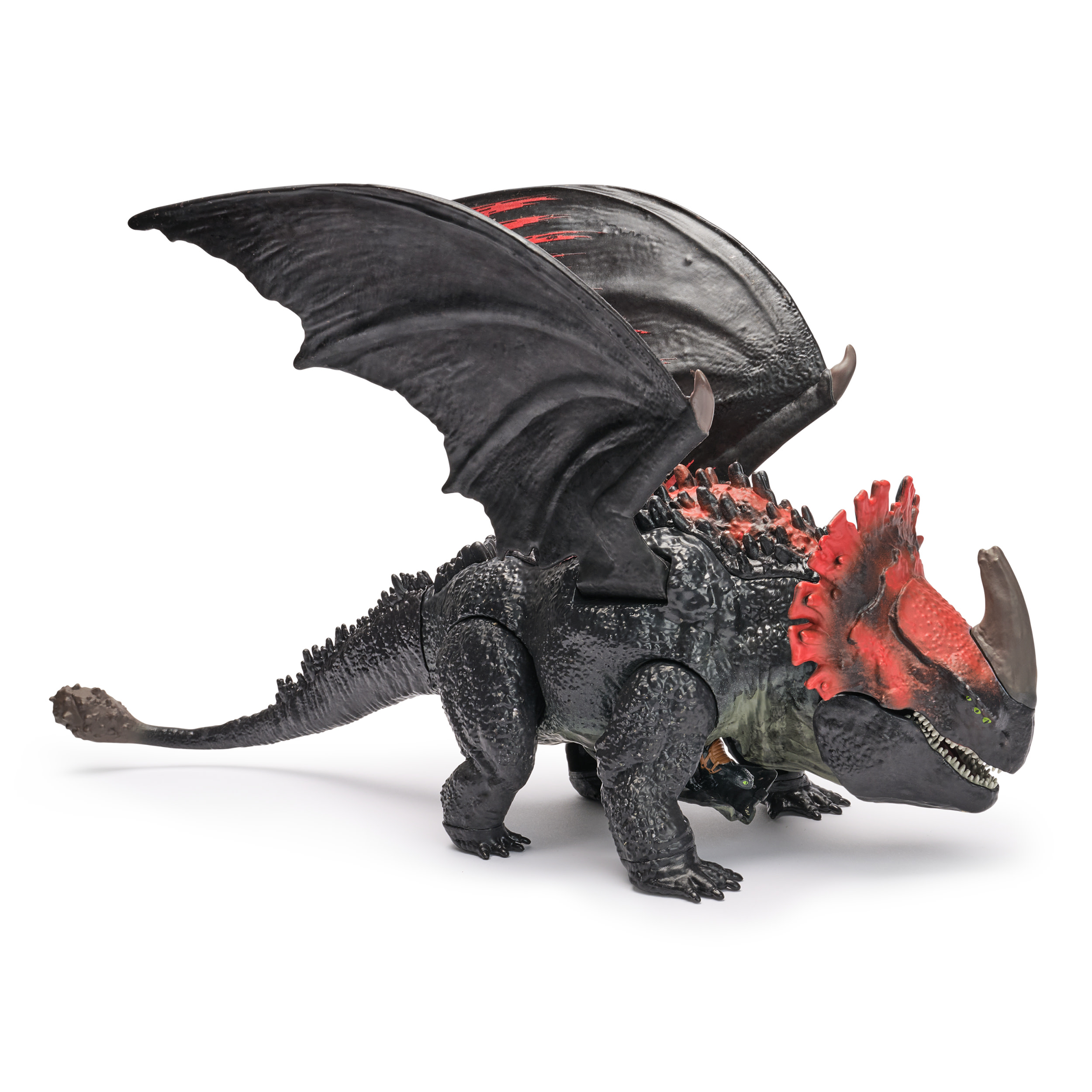 Drachenzähmen leicht gemacht - Roter Tod-Drachenfigur & Mini Ohnezahn, Spielfigur
