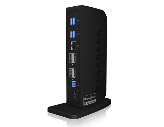 Dockingstation IcyBox 6x USB 3.0 + 2xDP, 2xHDMI+1GBLAN