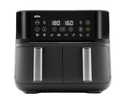 Braun TwinCook 3 TD3030IBK Doppel-Heißluftfritteuse