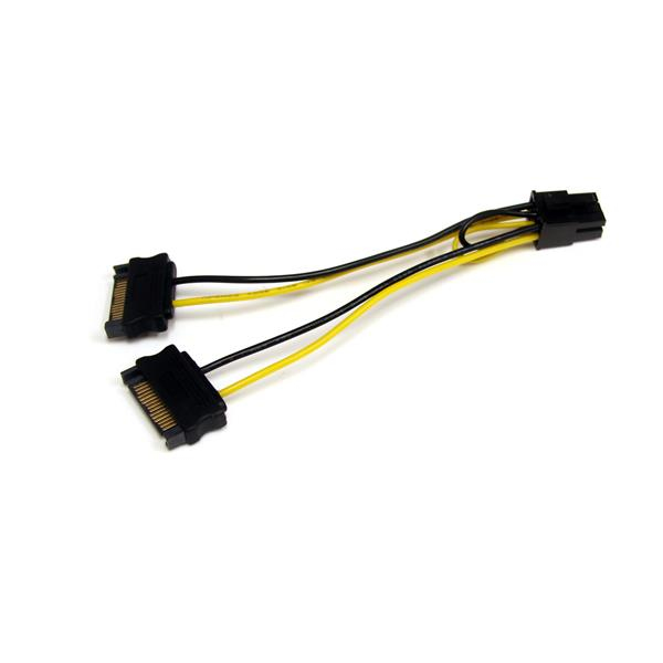 SATA TO 6 PIN PCIE ADAPTER .