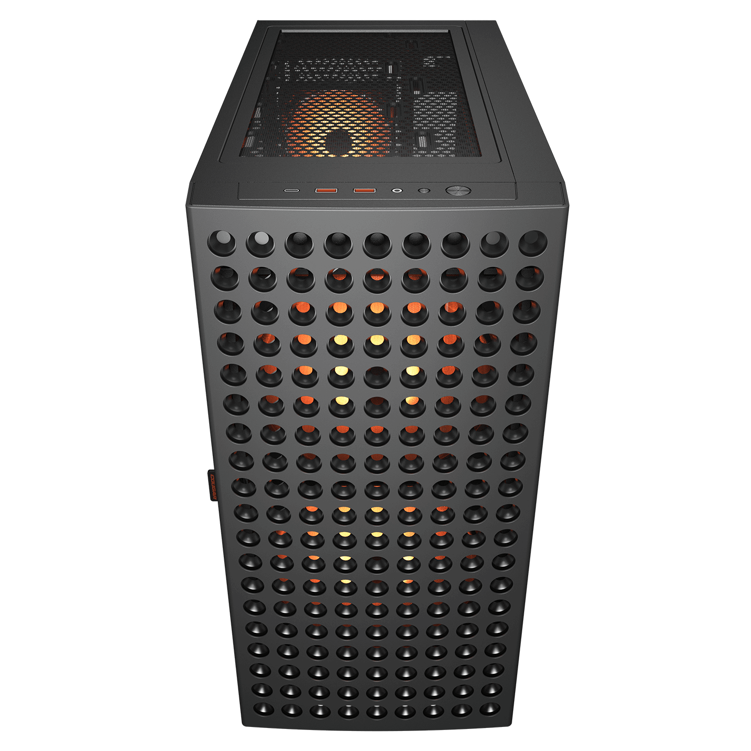 COUGAR Gehäuse Midi-Tower Airface ECO, ARGB, Schwarz