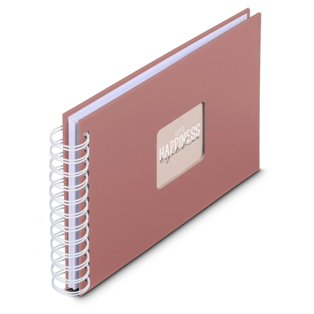 hama Fotoalbum Fine Art neutral 24,0 x 17,0 cm, 50 weiße Seiten