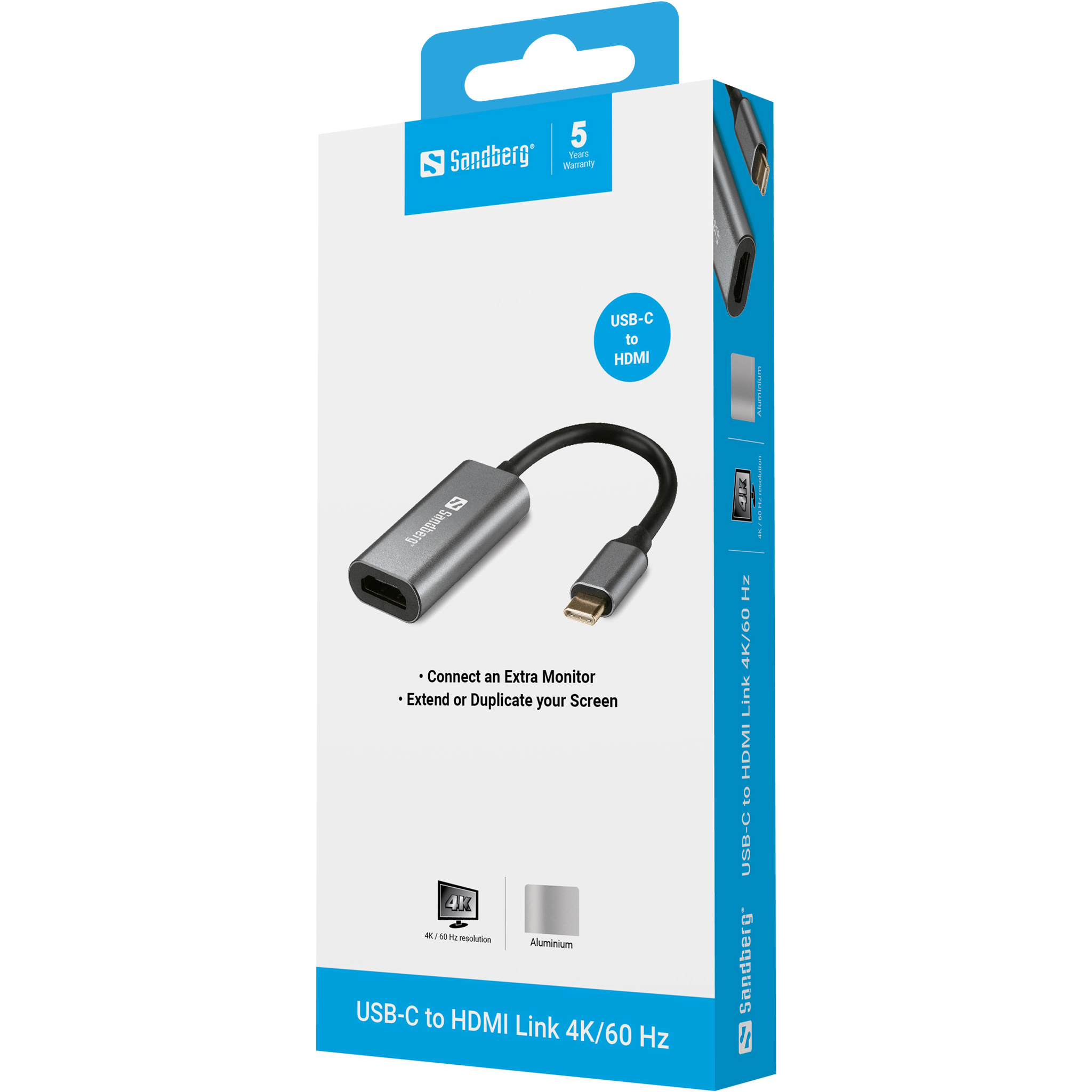 SANDBERG USB-C to HDMI Link