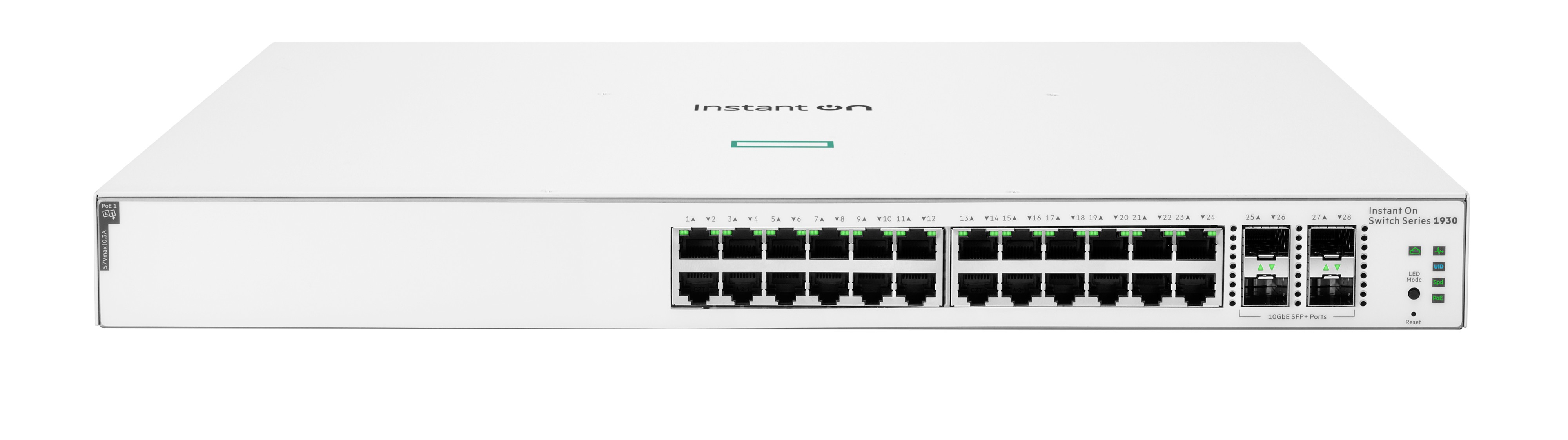 HPE ANW ION 1930 24p Gigabit CL4 PoE 4p SFP+ 195W Switch