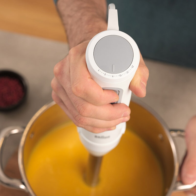 Braun MQ50201M Stabmixer MultiQuick 5, weiß