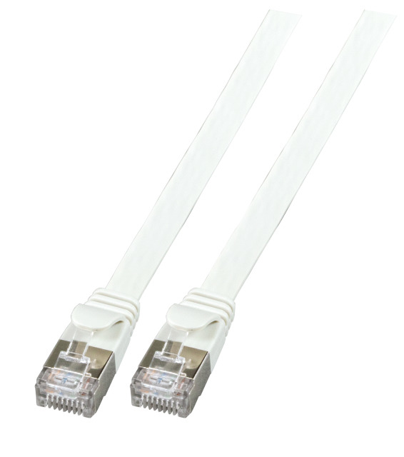 EFB RJ45 Flachpatchkabel U/FTP Cat.6A PVC 5.00m grau