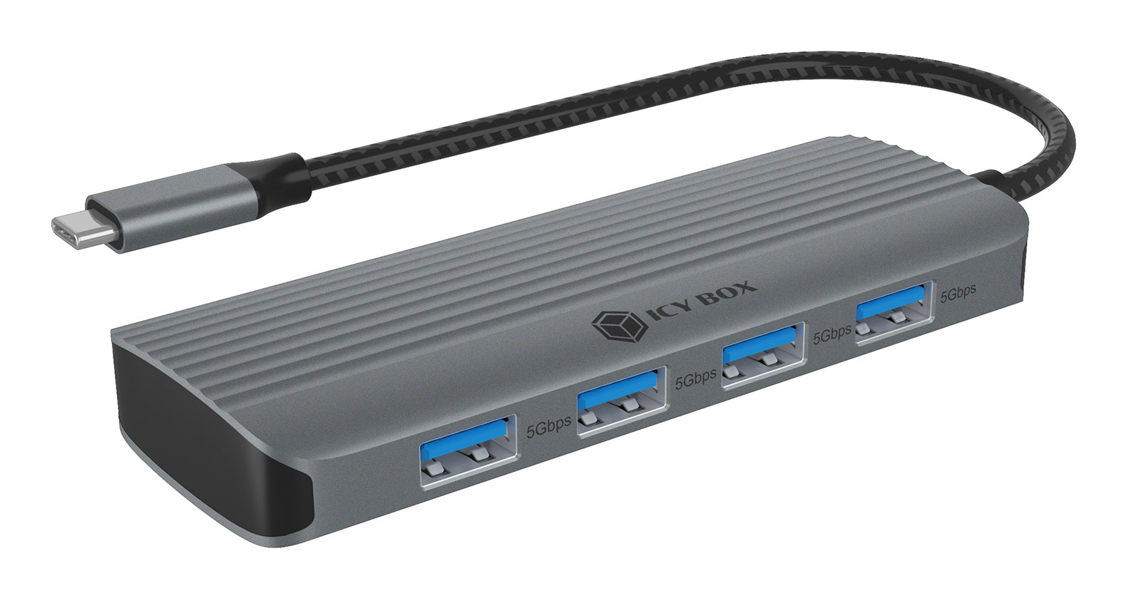 Dockingstation IcyBox 6 in 1 1xHDMI 4K60Hz, 4x USB-A