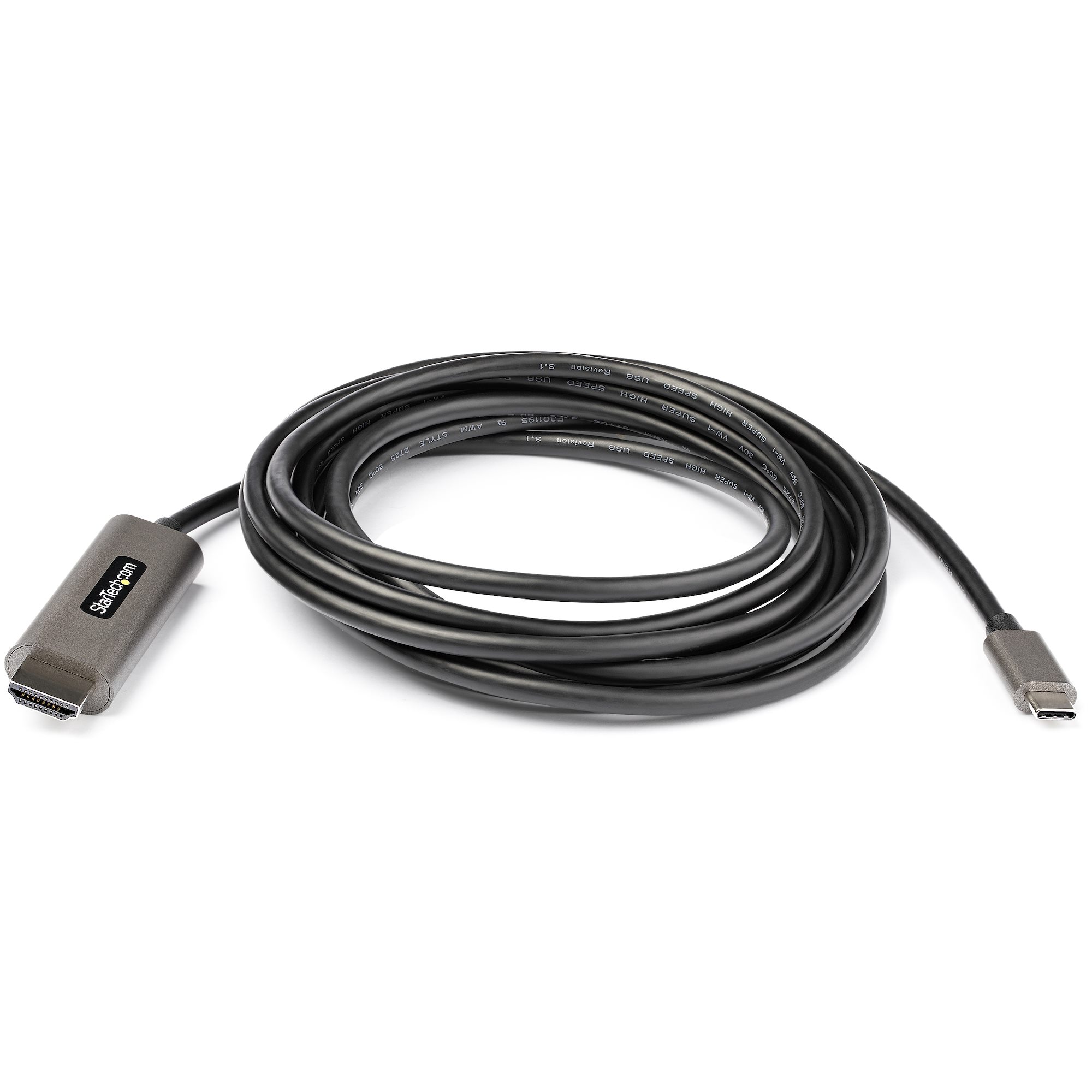 STARTECH.COM 3m USB-C auf HDMI Kabel 4K 60Hz mit HDR10 - Ultra HD USB-C auf Video Adapter Kabel - HDMI 2.0b Display Konverter
