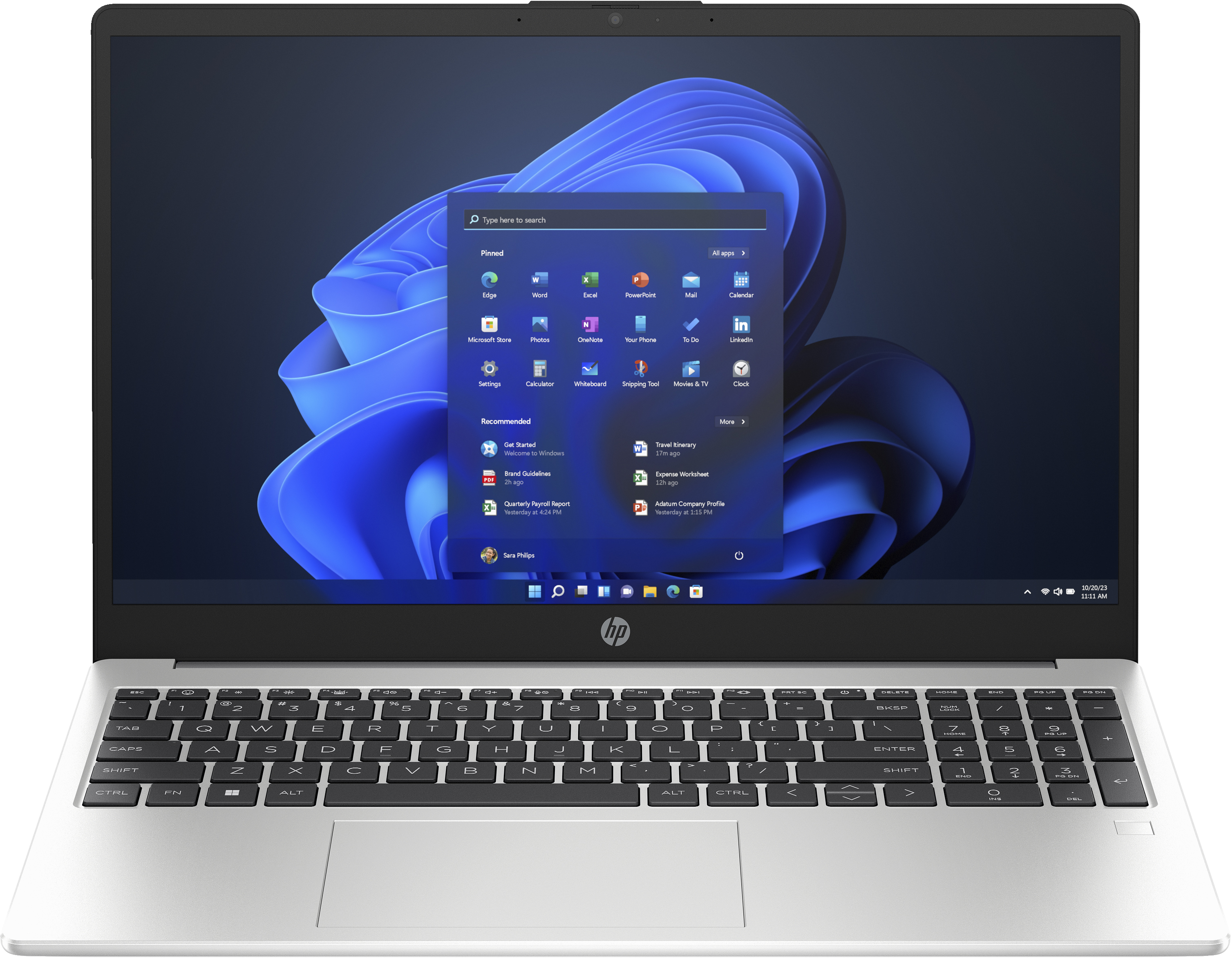 HP 250 G10 9G844ES Laptop 39,6 cm (15,6 Zoll), 16 GB RAM, 512 GB SSD, Intel® Core™ i5-1334U