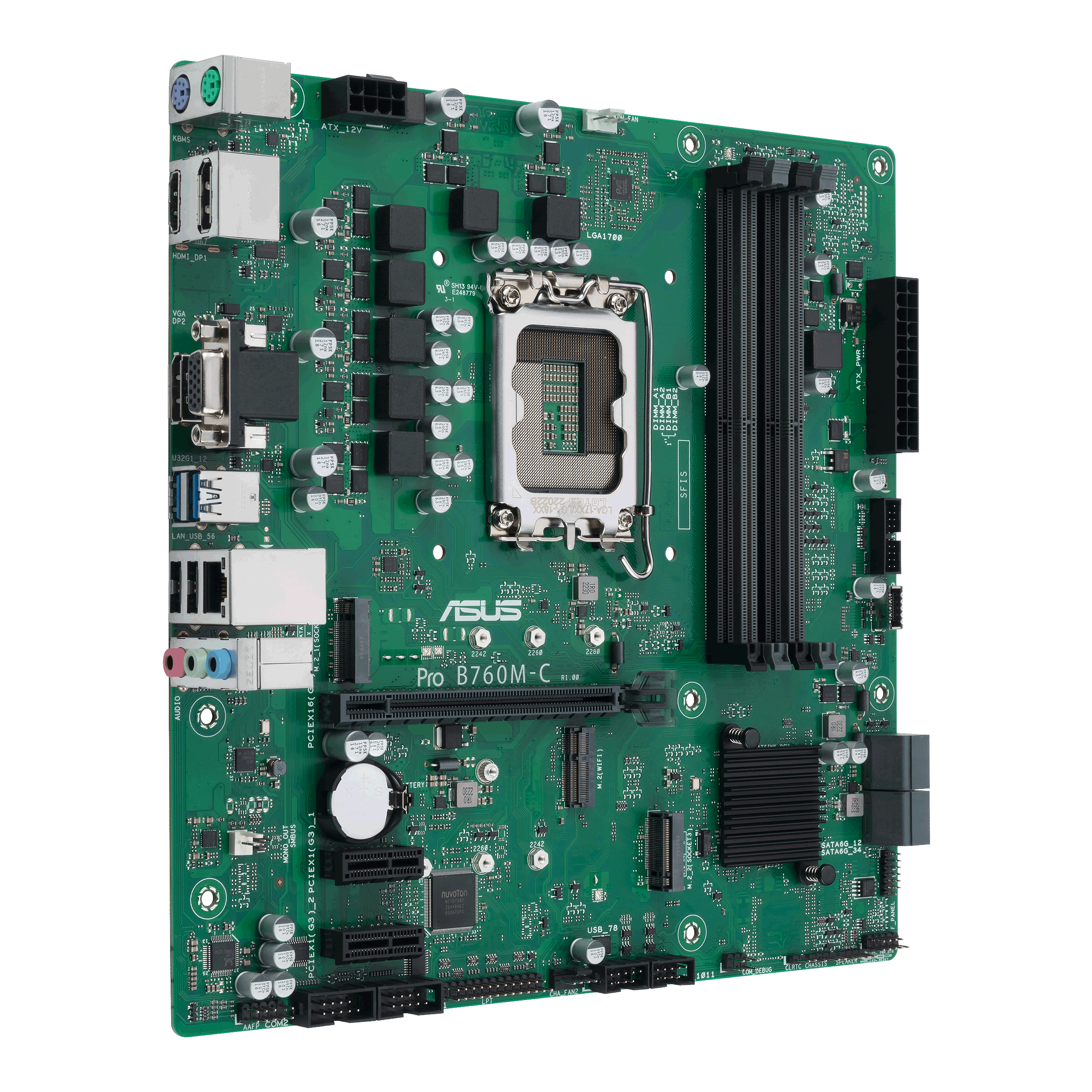 ASUS PRO B760M-C-CSM (INTEL,1700,DDR5,mATX)