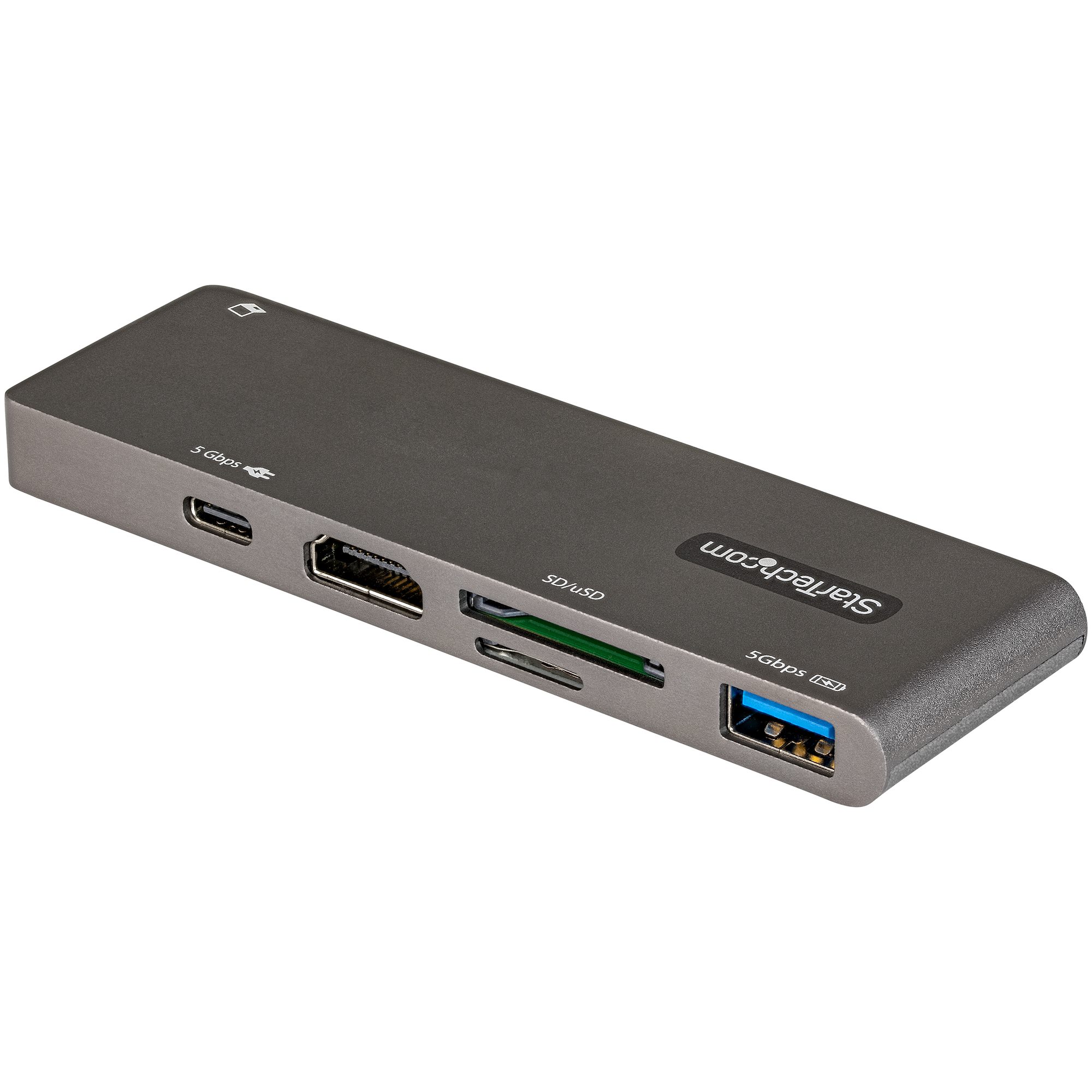 STARTECH.COM USB-C Multiport Adapter für MacBook Pro/Air - USB-C auf 4K HDMI/PD/SD/USB 100W PD - Mini Dock