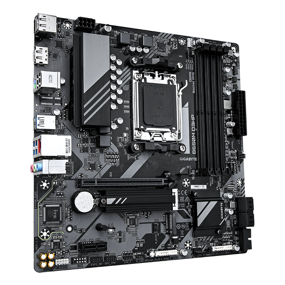 GIGABYTE B650M D3HP AM5 4xDDR5 mATX HDMI 2xDP USB MB