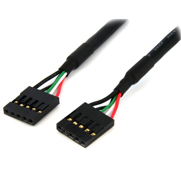 StarTech.com 5Pin USB IDC Mainboard Header Kabel 45 cm Schwarz
