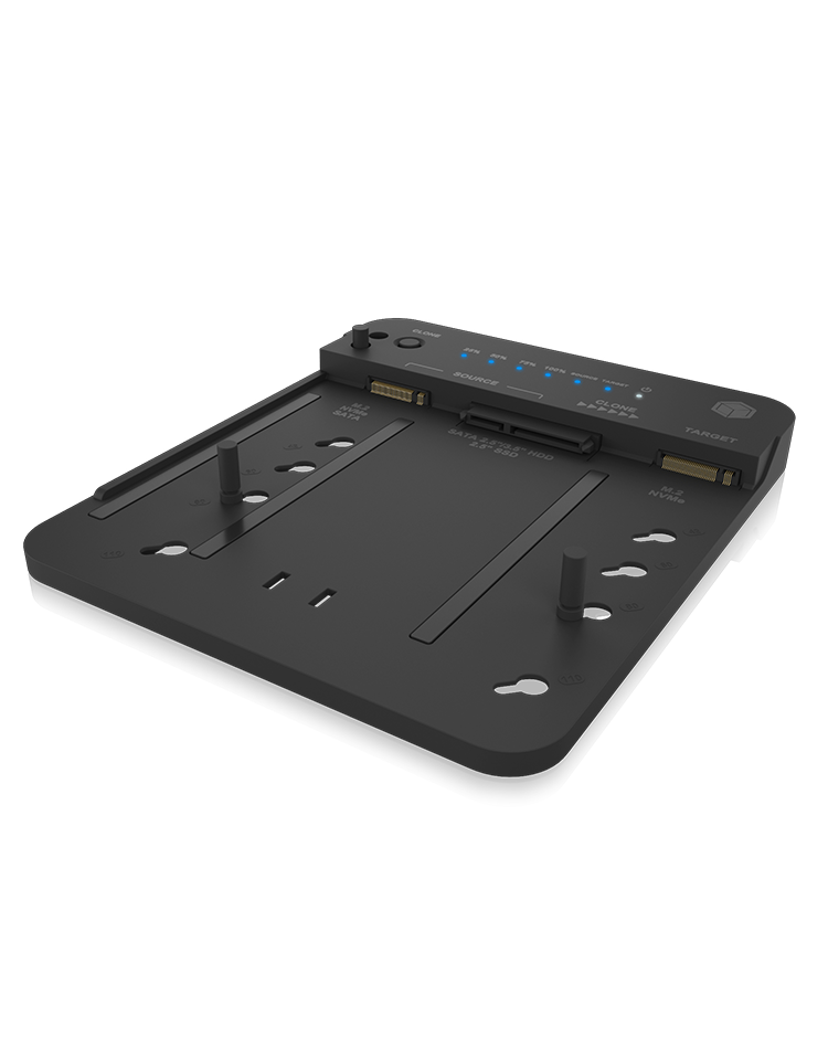 Docking- & Klonstation IcyBox M.2 NVMe SSD zweifach retail