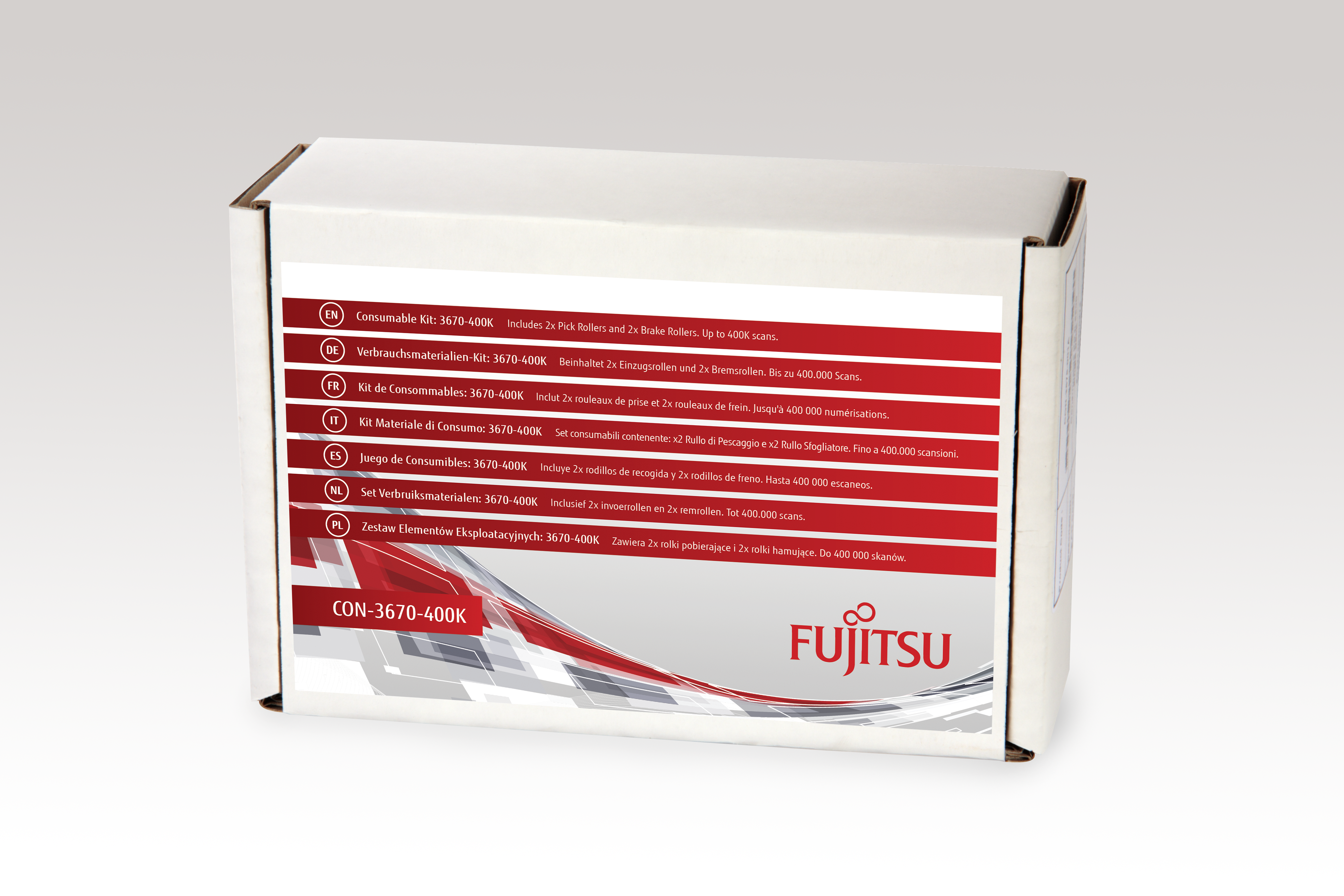 CONSUMABLE KIT FI-7160/FI-7260/FI-7180/FI-7280