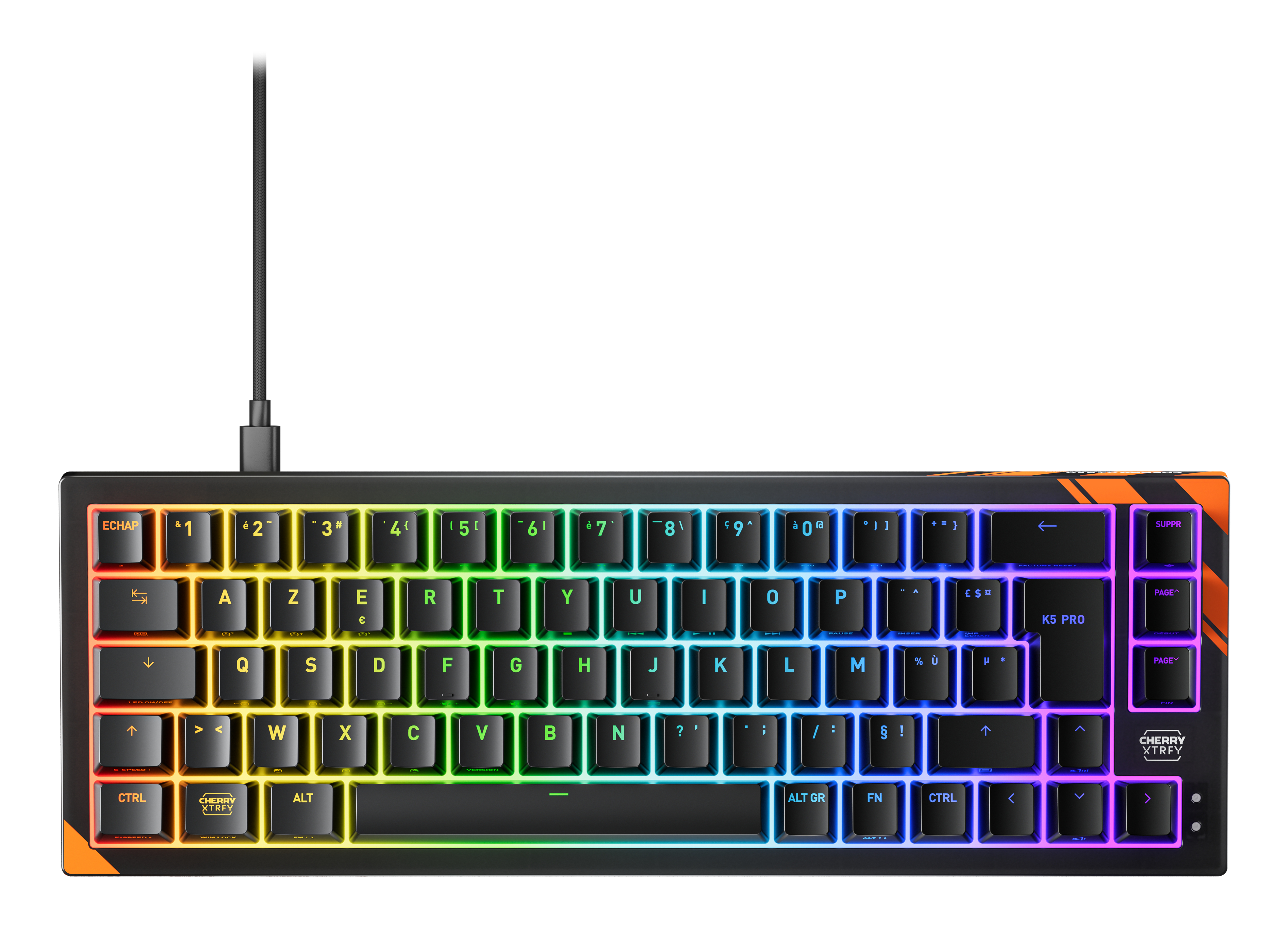K5 PRO TMR COMPACT KEYBOARD BLACK MAGNETIC SWITCH GAMING KBD