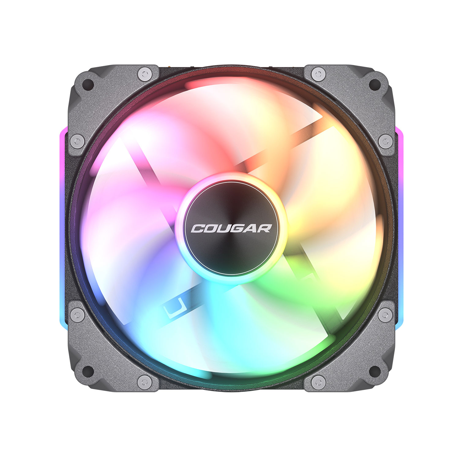 COUGAR Gehäuse Lüfter Apolar 120 ARGB,Schwarz, 3er-Pack