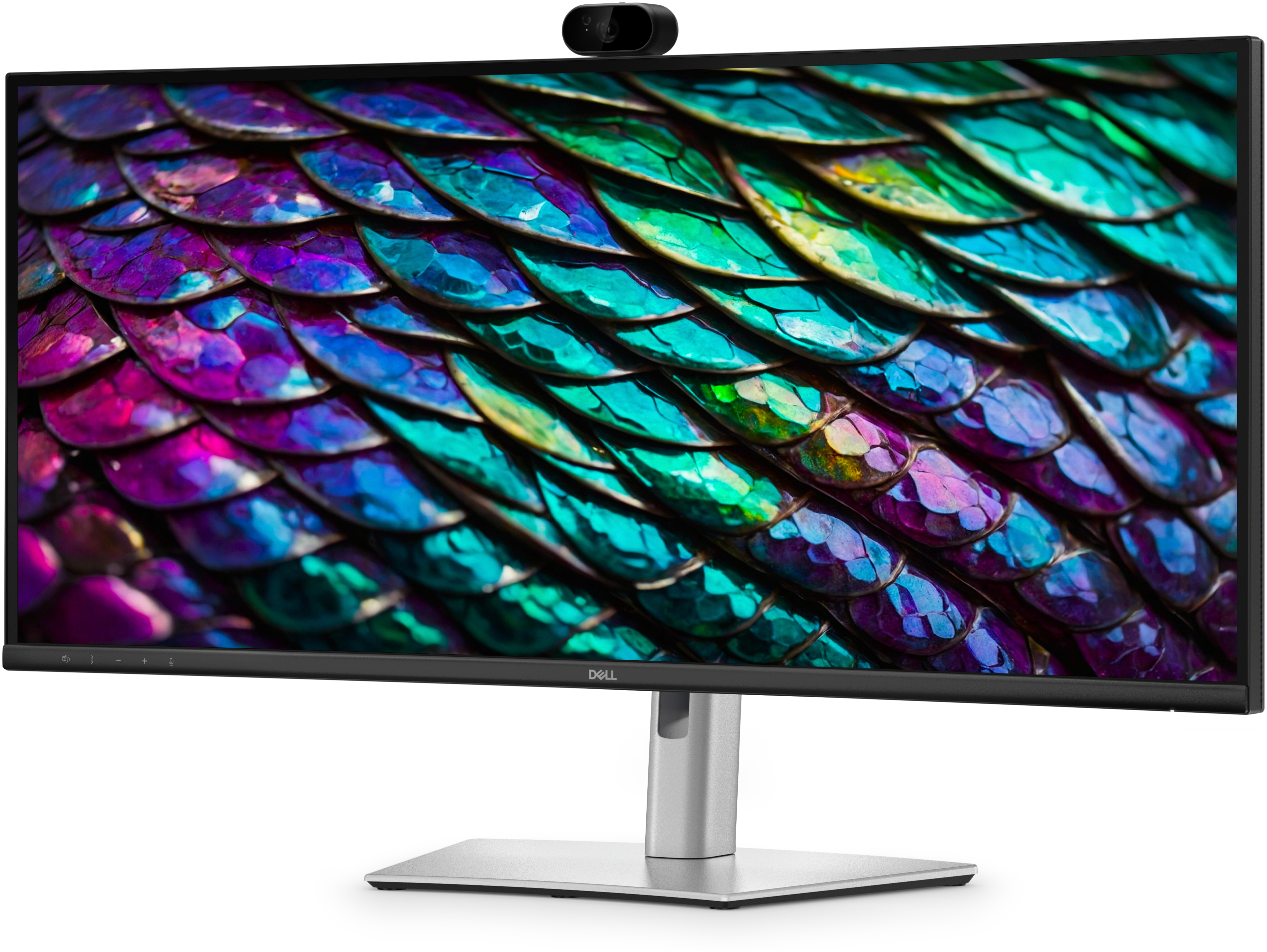 DELL Pro P 34 USB-C Hub Conferencing Monitor P3426WEB 86,61cm 34,1Zoll IPS 3440x1440 100Hz 350cd/m2 1500:1 HDMI DP USB RJ45