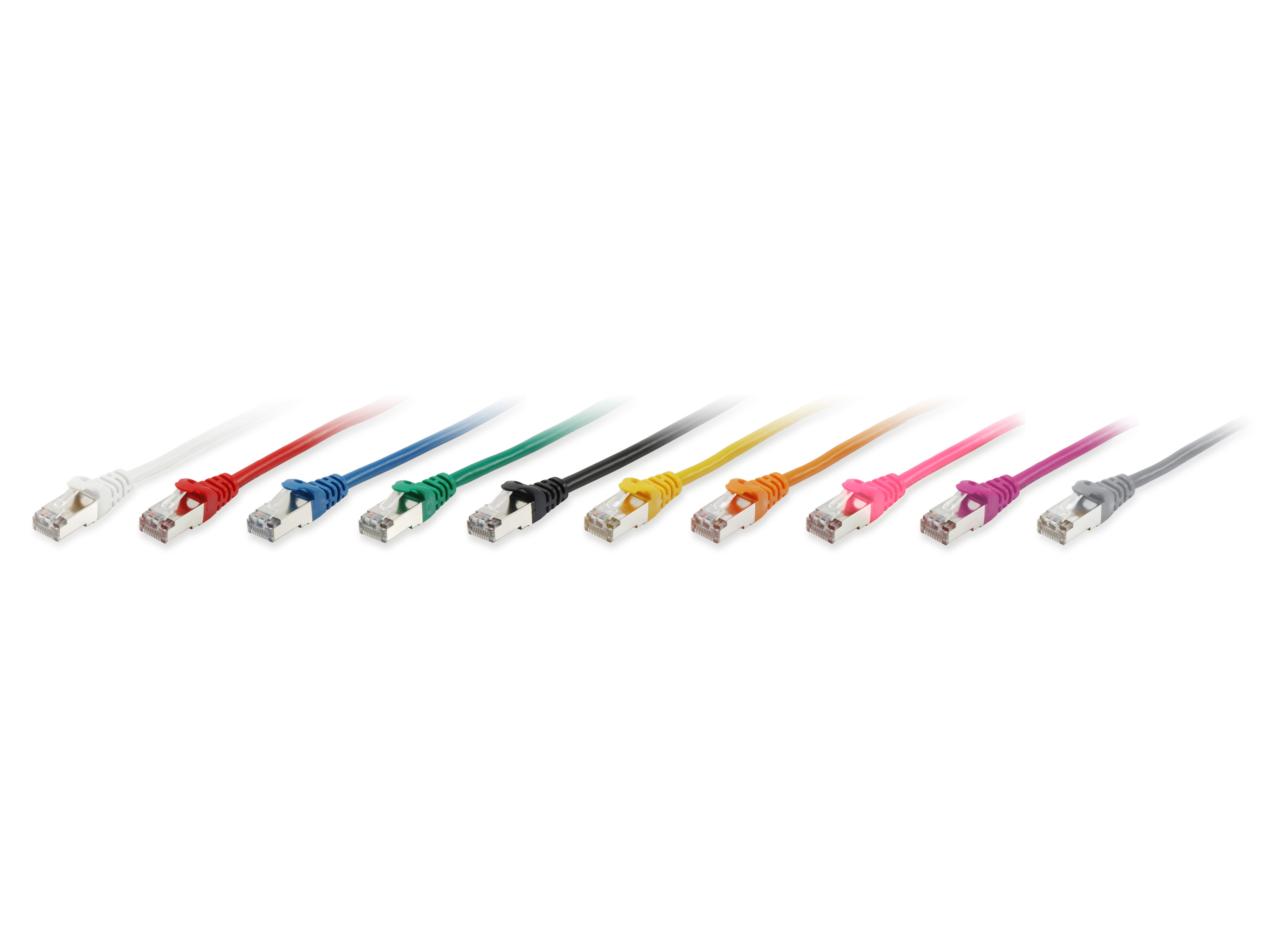 Equip Patchkabel Cat6A S/FTP 2xRJ45 0.50m grau LSZH Polybeutel