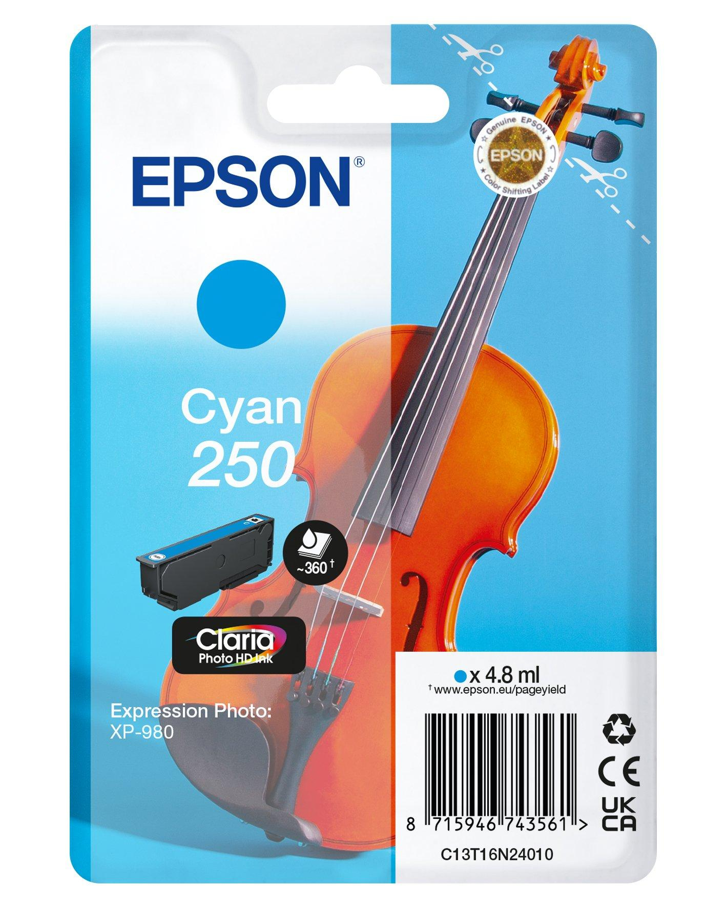 EPSON 250 (Violine) cyan Druckerpatrone