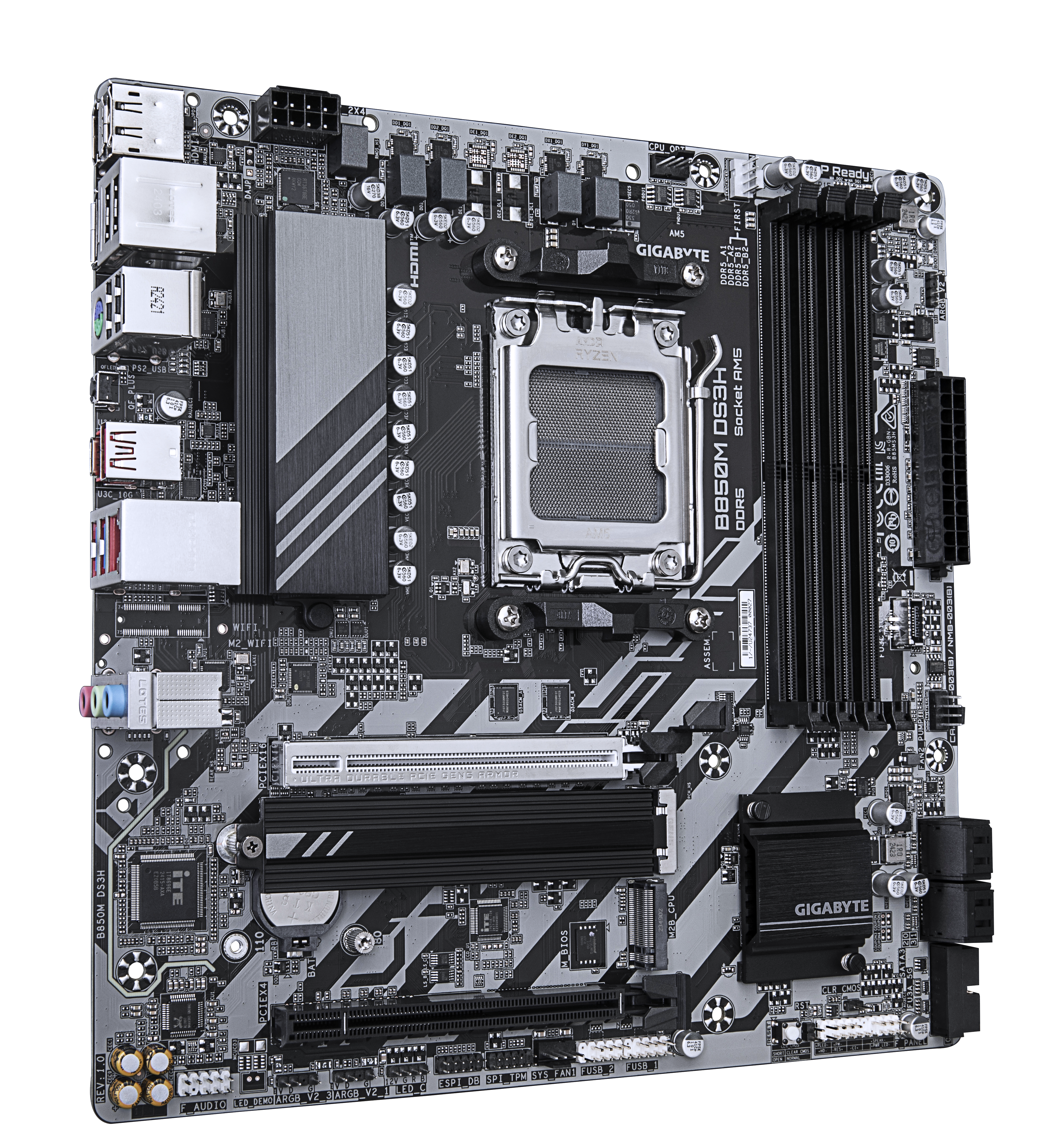 B850M DS3H, Mainboard