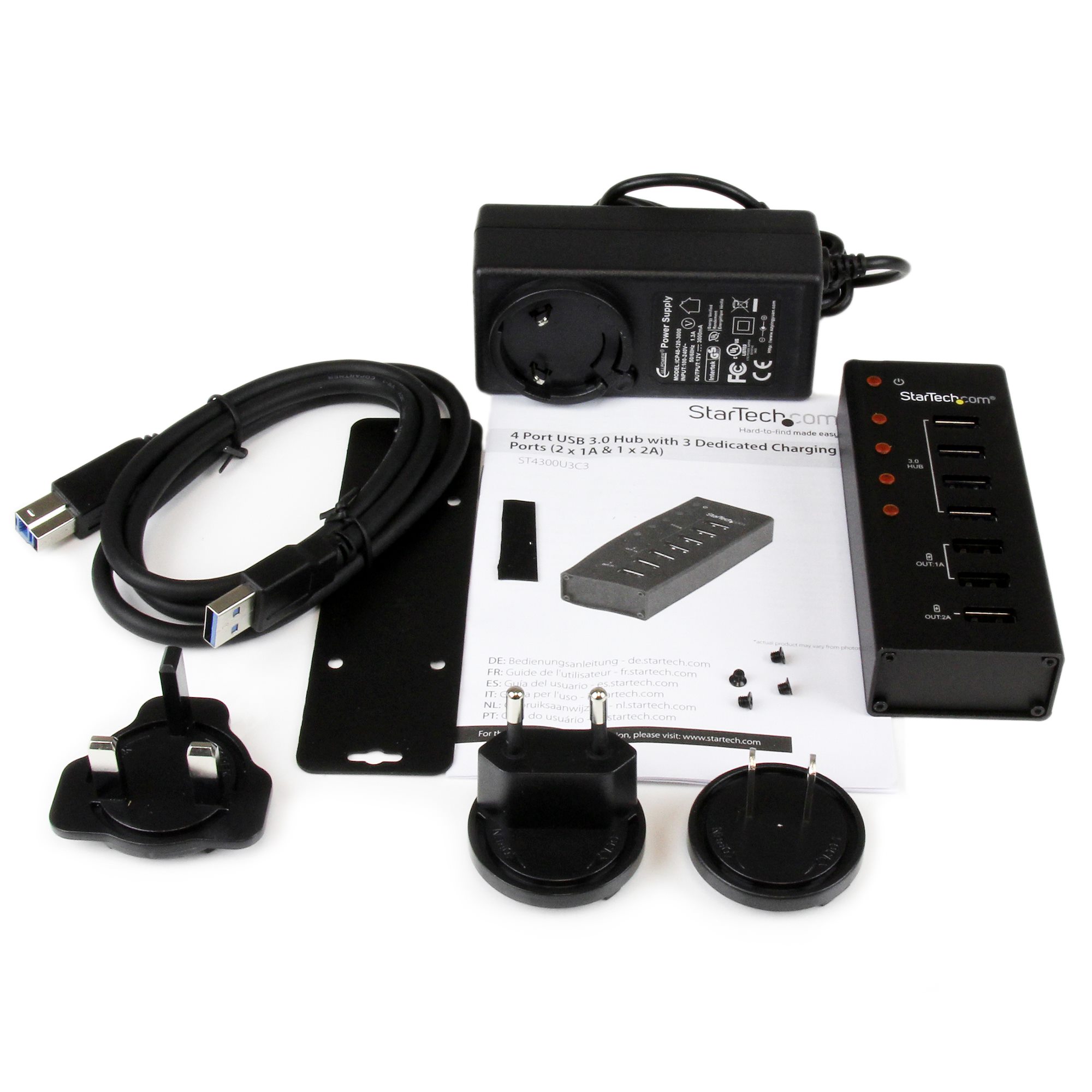4PT USB3 HUB PLUS 3 CHARGE PTS .
