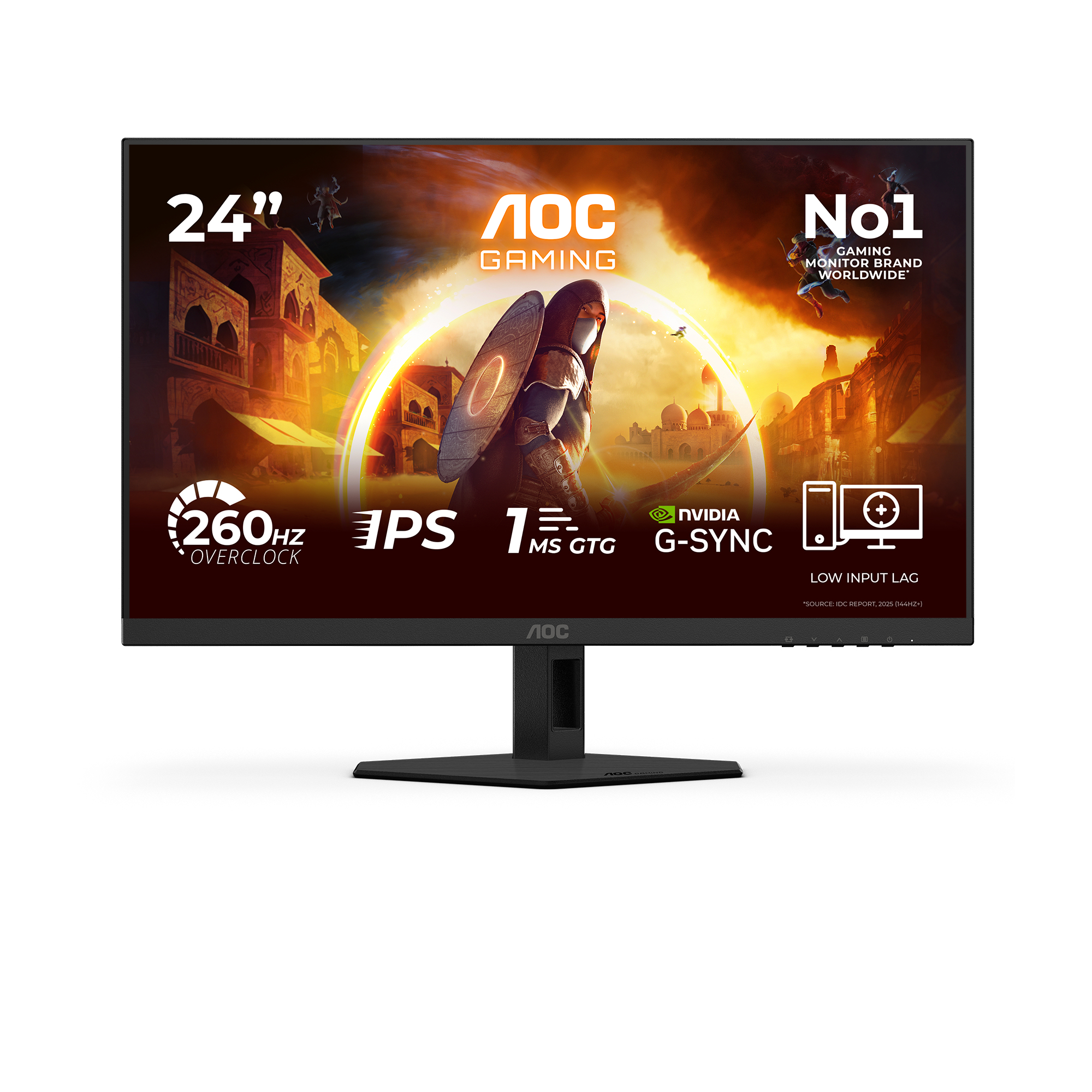 TFT AOC 24G4ZRE 61 cm (24)2xHDMI,DisplayPort