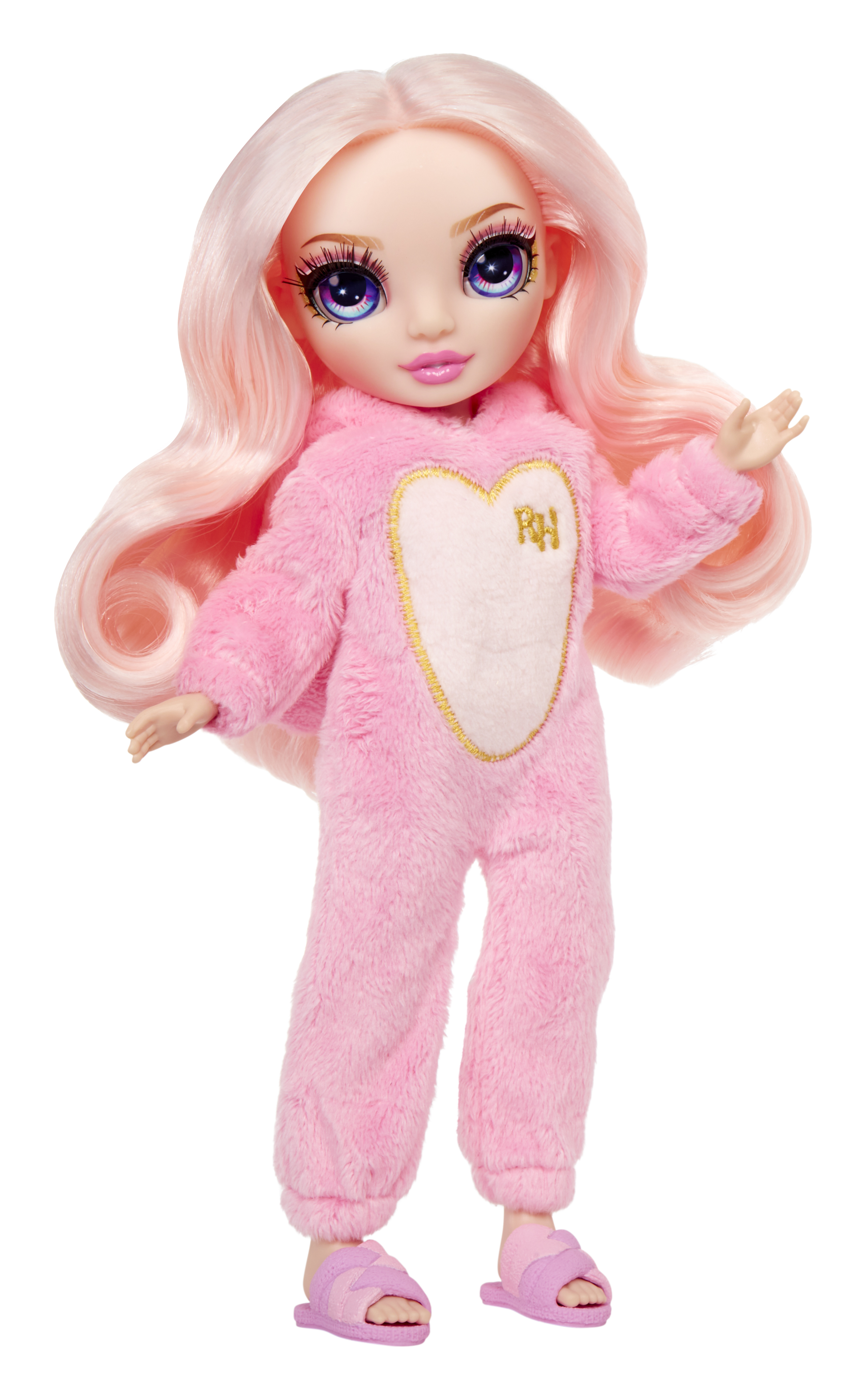 Rainbow High Junior High PJ Party - Bella (Pink), Puppe