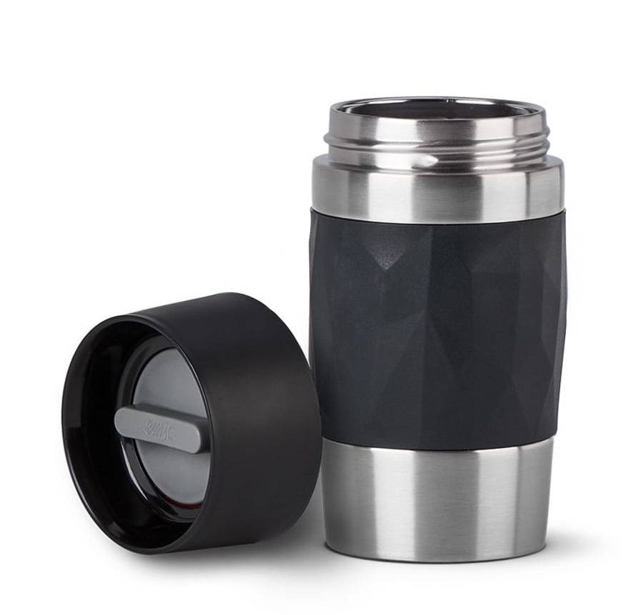emsa Isolierbecher Travel Mug Compact schwarz 300,0 ml, 1 St.