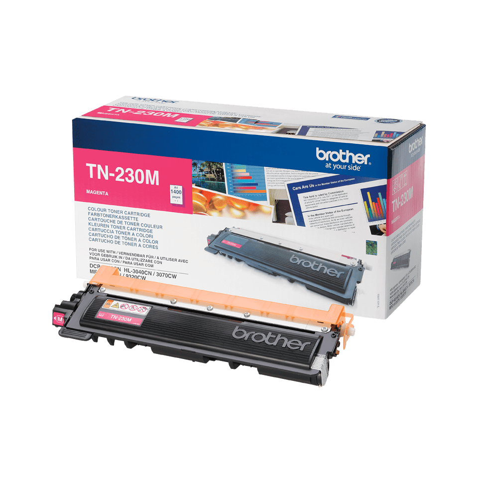 TN-230M TONER CARTRIDGE MAGENTA F/ HL-3040CN.3070CW MFC-9120CN