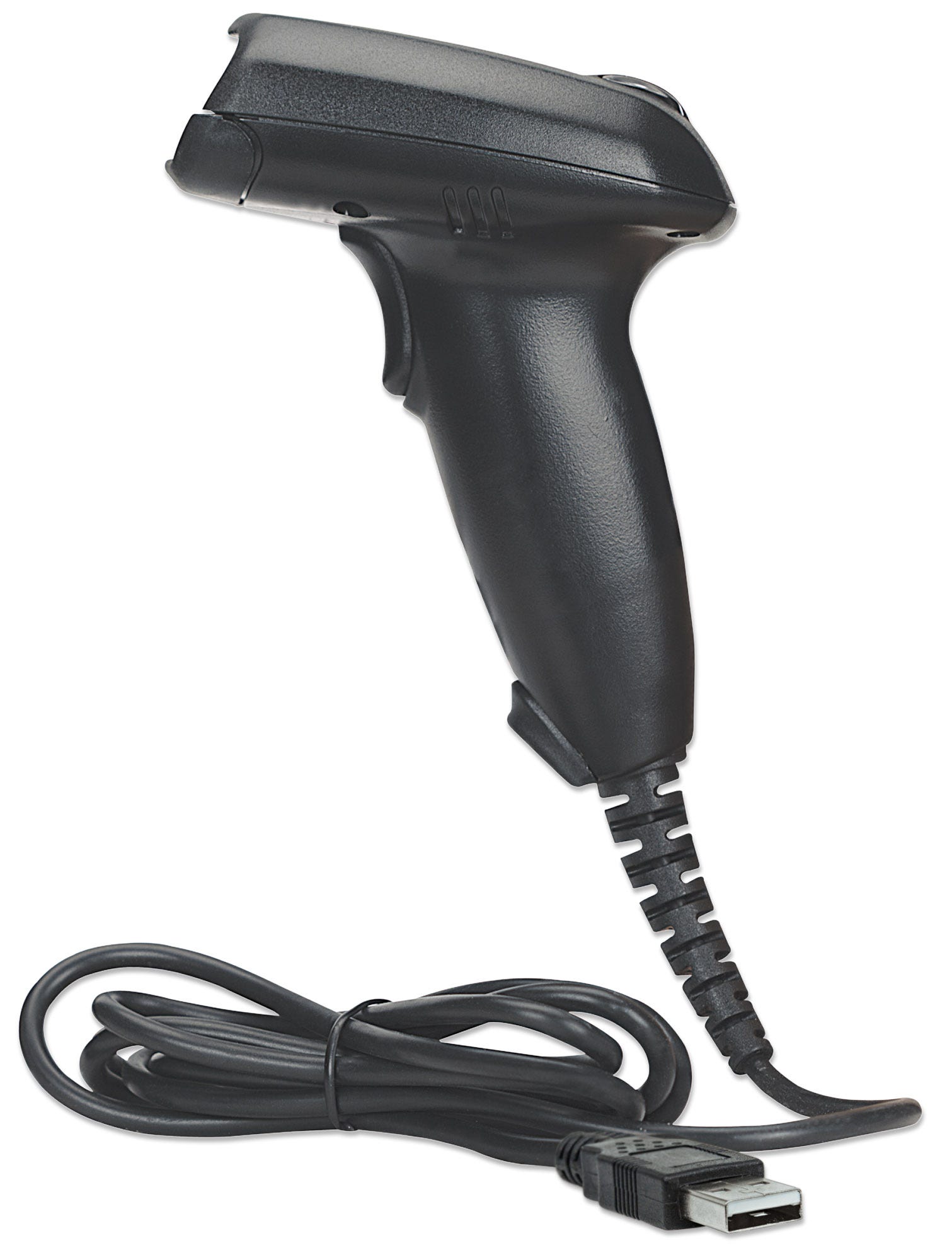 MANHATTAN Long Range CCD Barcode Scanner USB 200 mm Scanreichweite Lichtquelle LED