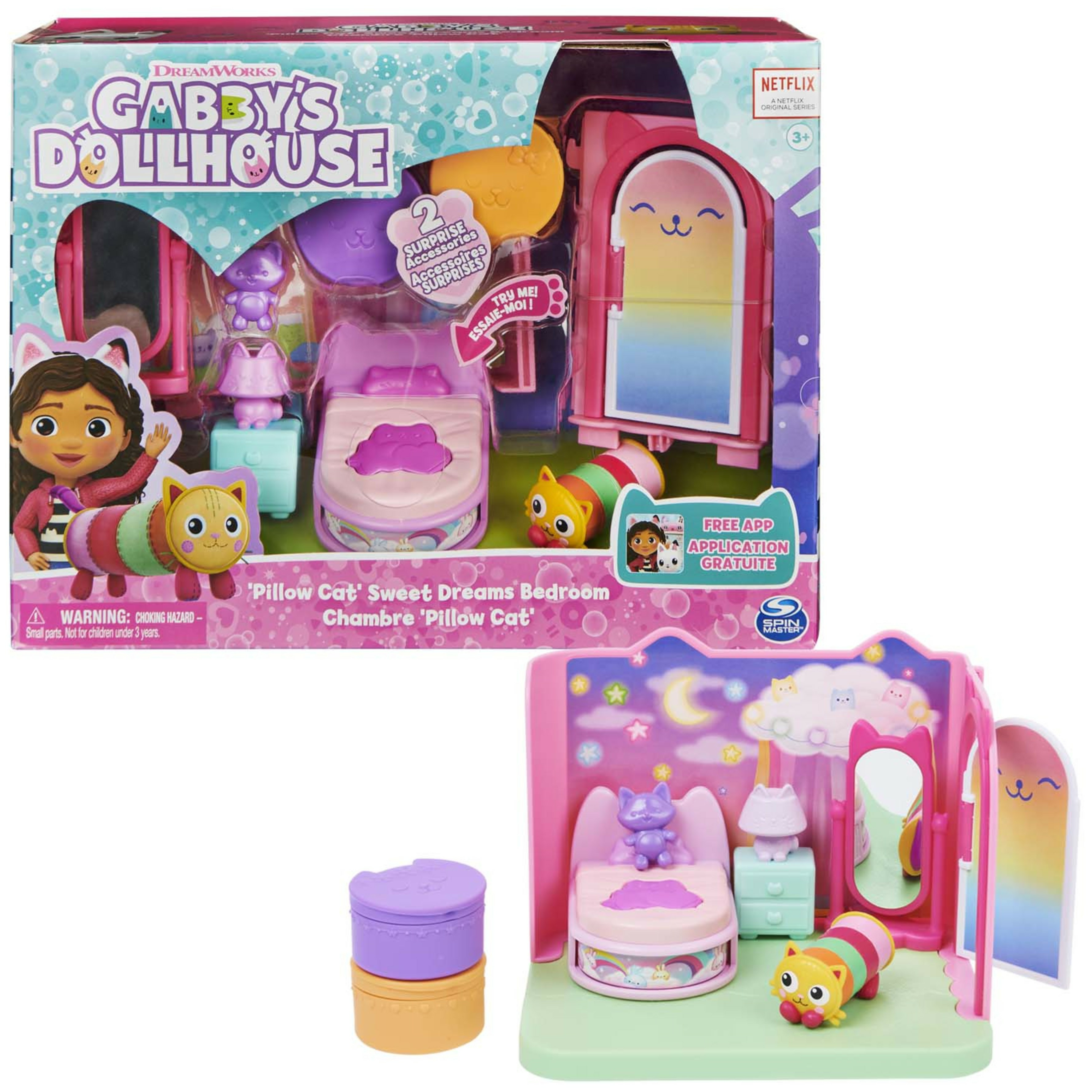 Gabby''s Dollhouse Deluxe Room Schlafzimmer , Spielfigur