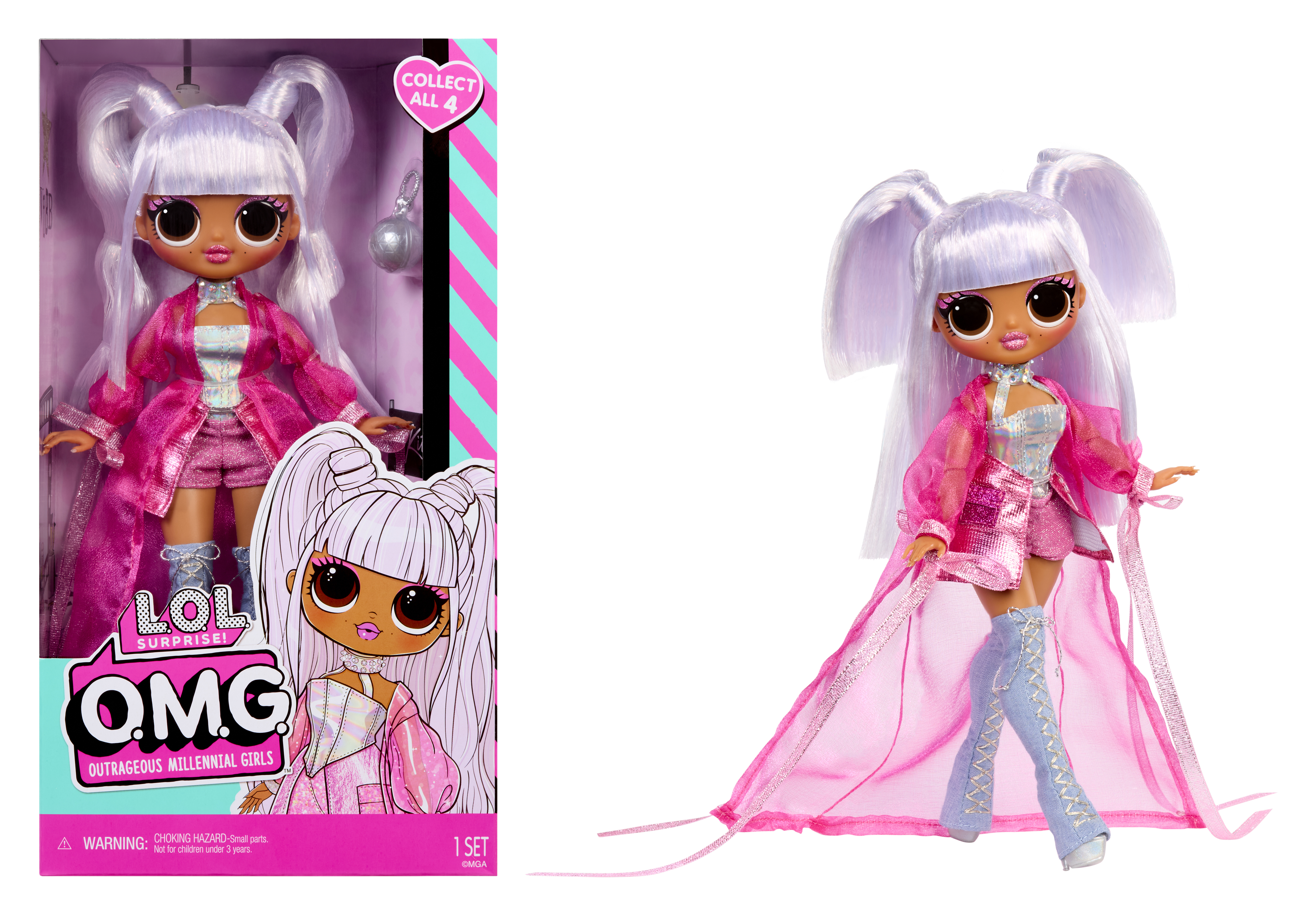 L.O.L. Surprise O.M.G. Entry Doll - Kitty K, Puppe