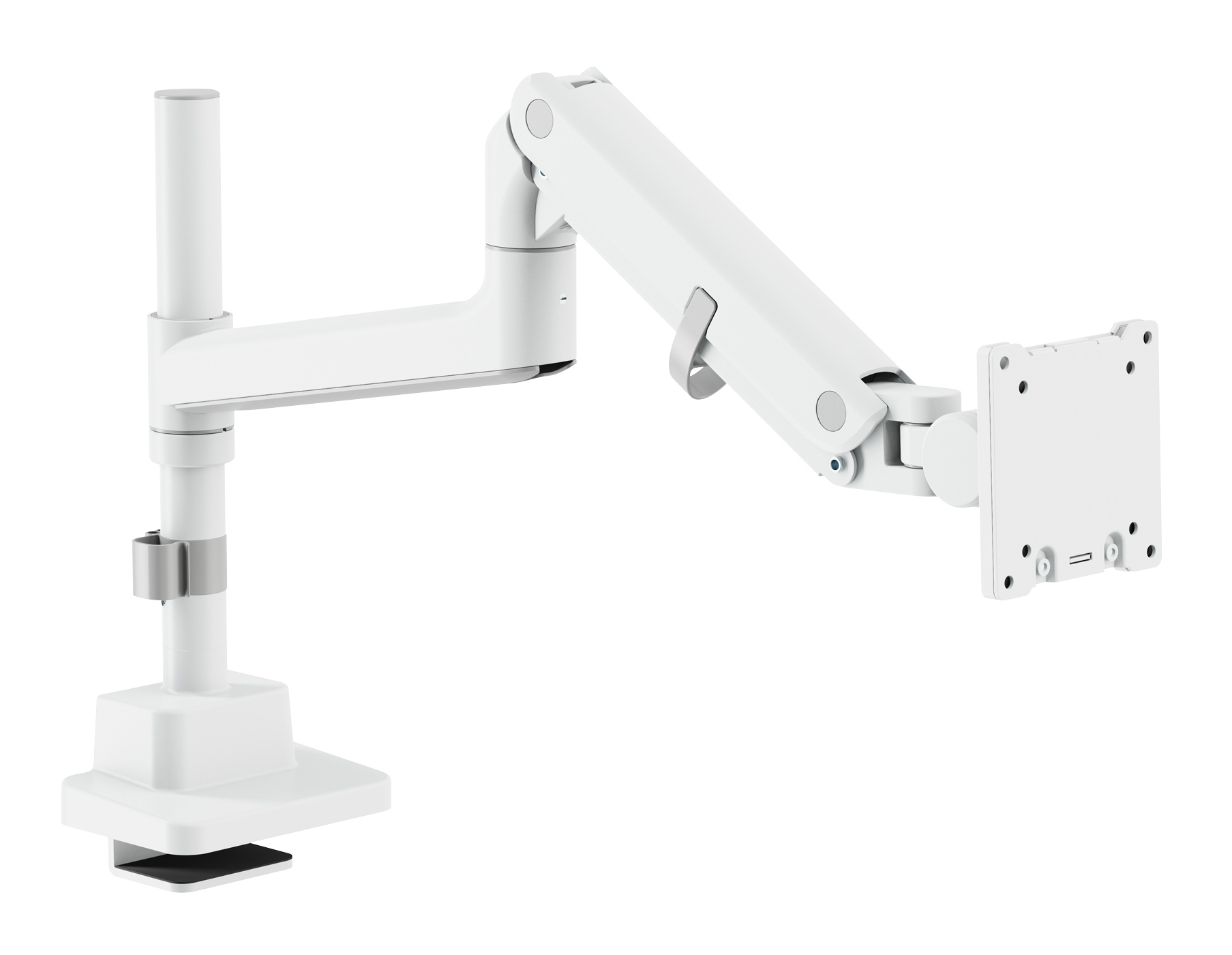DIGITUS TIS 57 1TFT 3Gelenke weiß Max.27KG Gasfeder