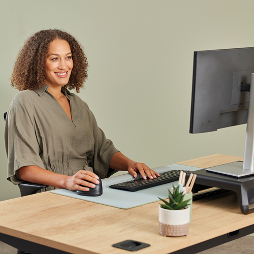 Fellowes vertikale Maus Breyta Plus+ large right