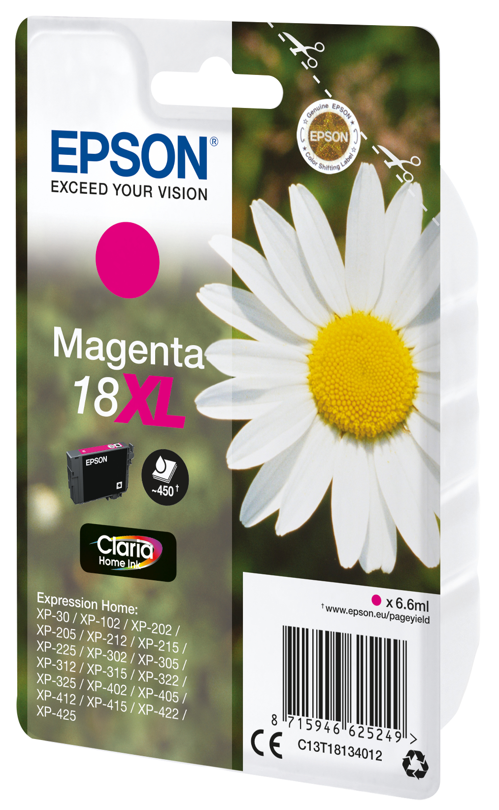 EPSON 18XL / T1813XL (Gänseblümchen) magenta Druckerpatrone